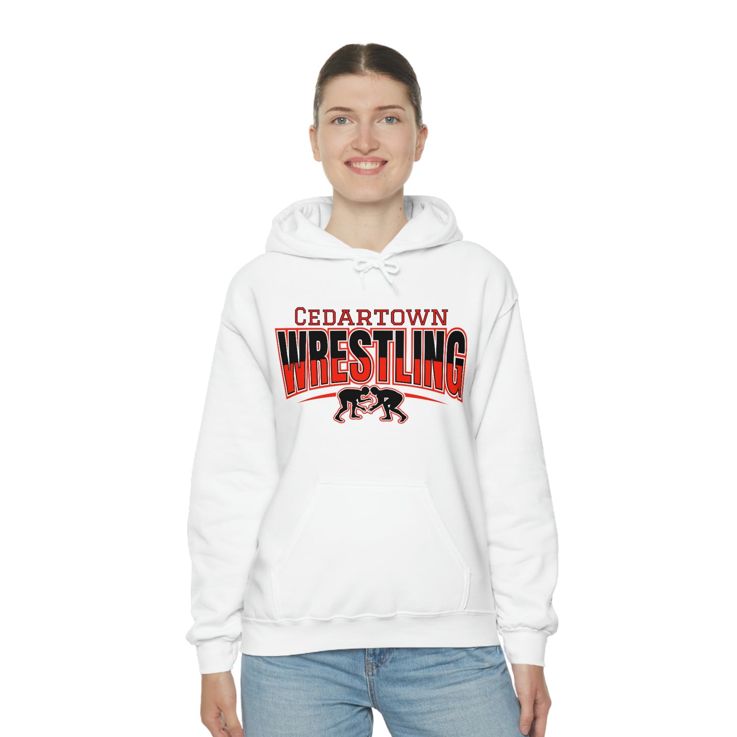 Cedartown Wrestling Unisex Heavy Blend Hooded Sweatshirt