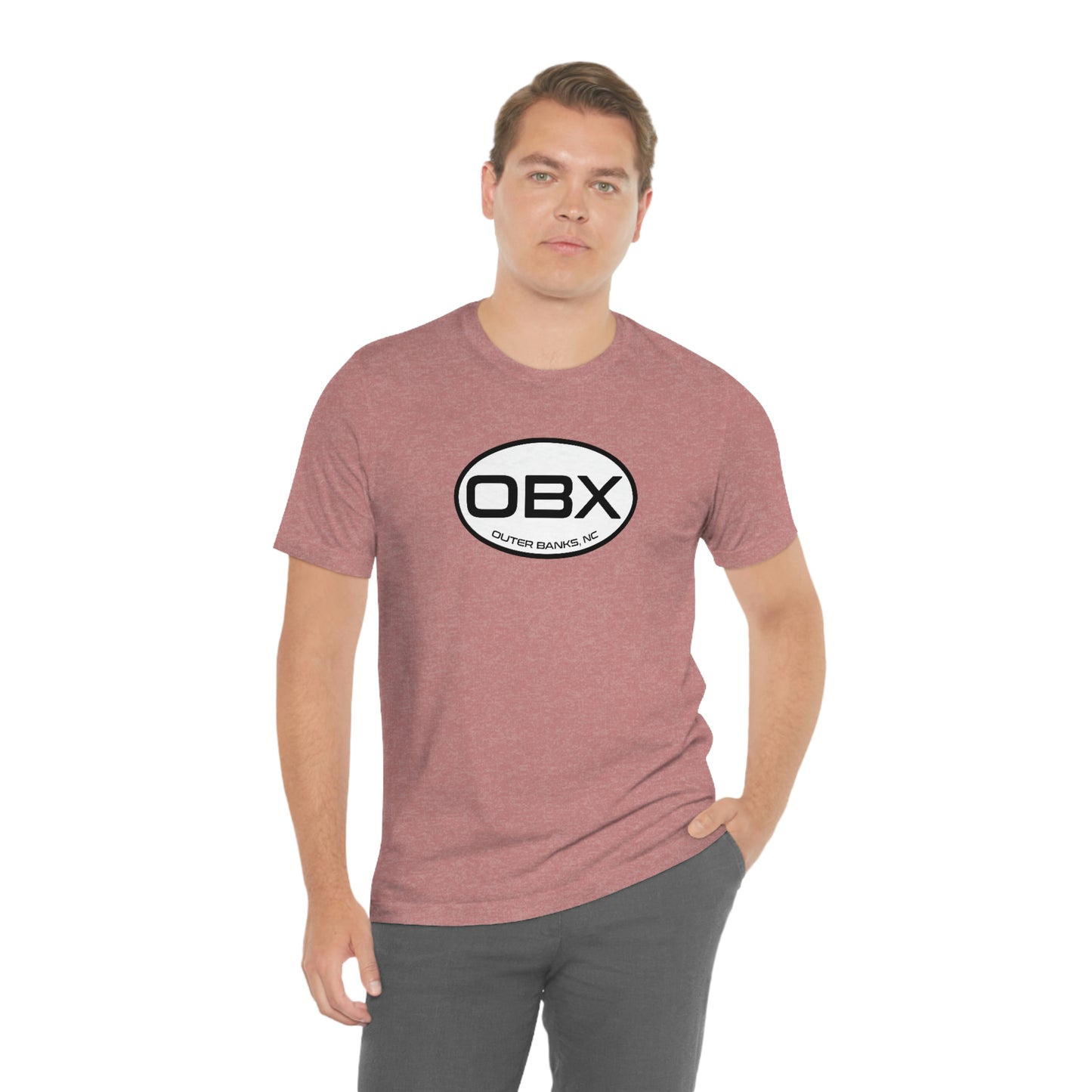 Outer Banks OBX Bella+Canvas 3001 Unisex Jersey Short Sleeve Tee