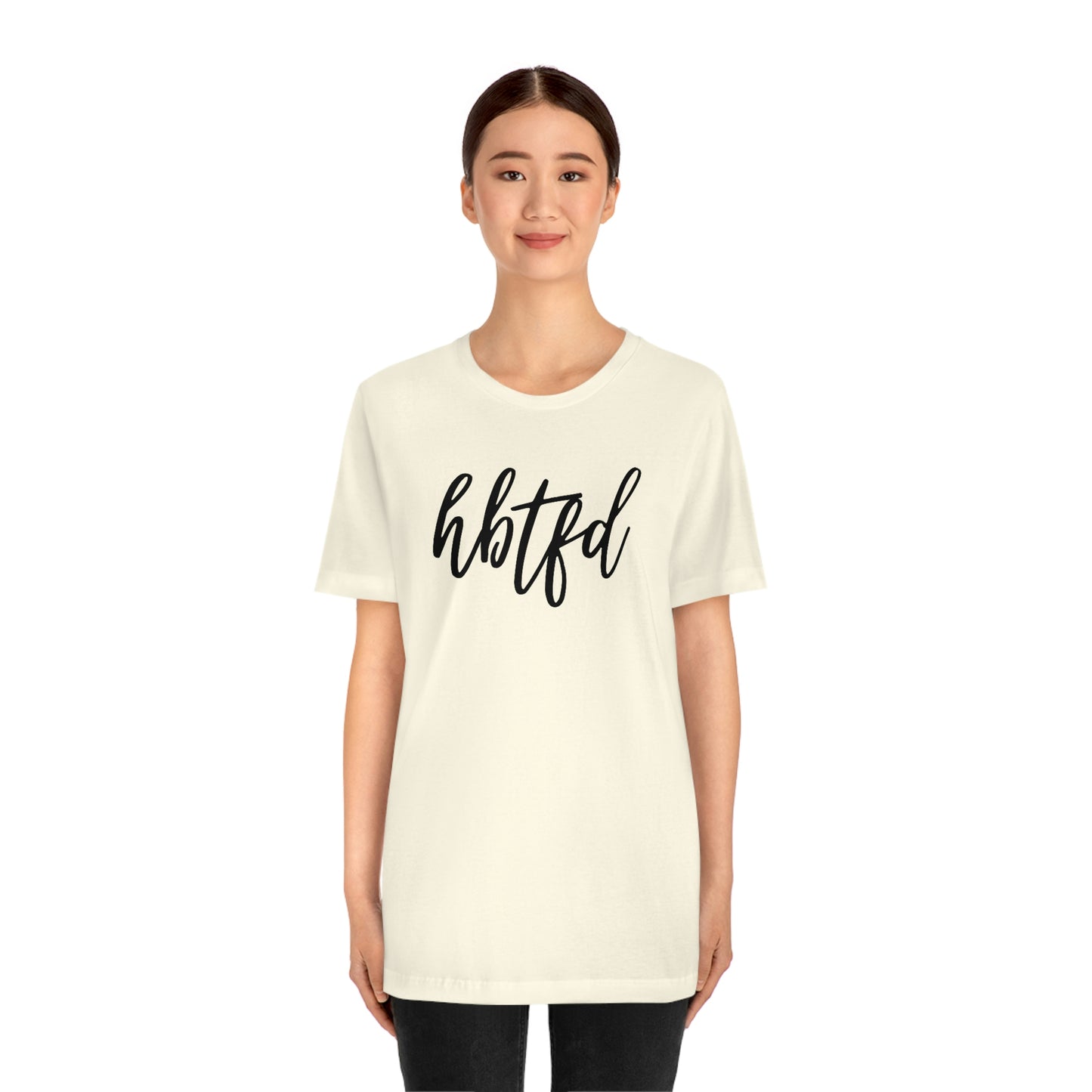 HBTFD girlie font Georgia Bulldog Soft Style Unisex Jersey Short Sleeve Tee