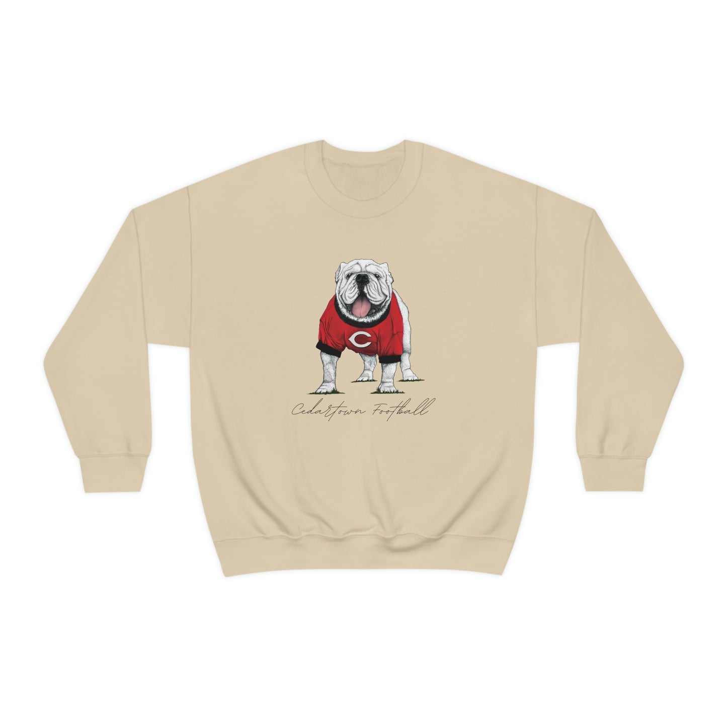 Cedartown Football Gildan 18000 Unisex Heavy Blend Crewneck Sweatshirt