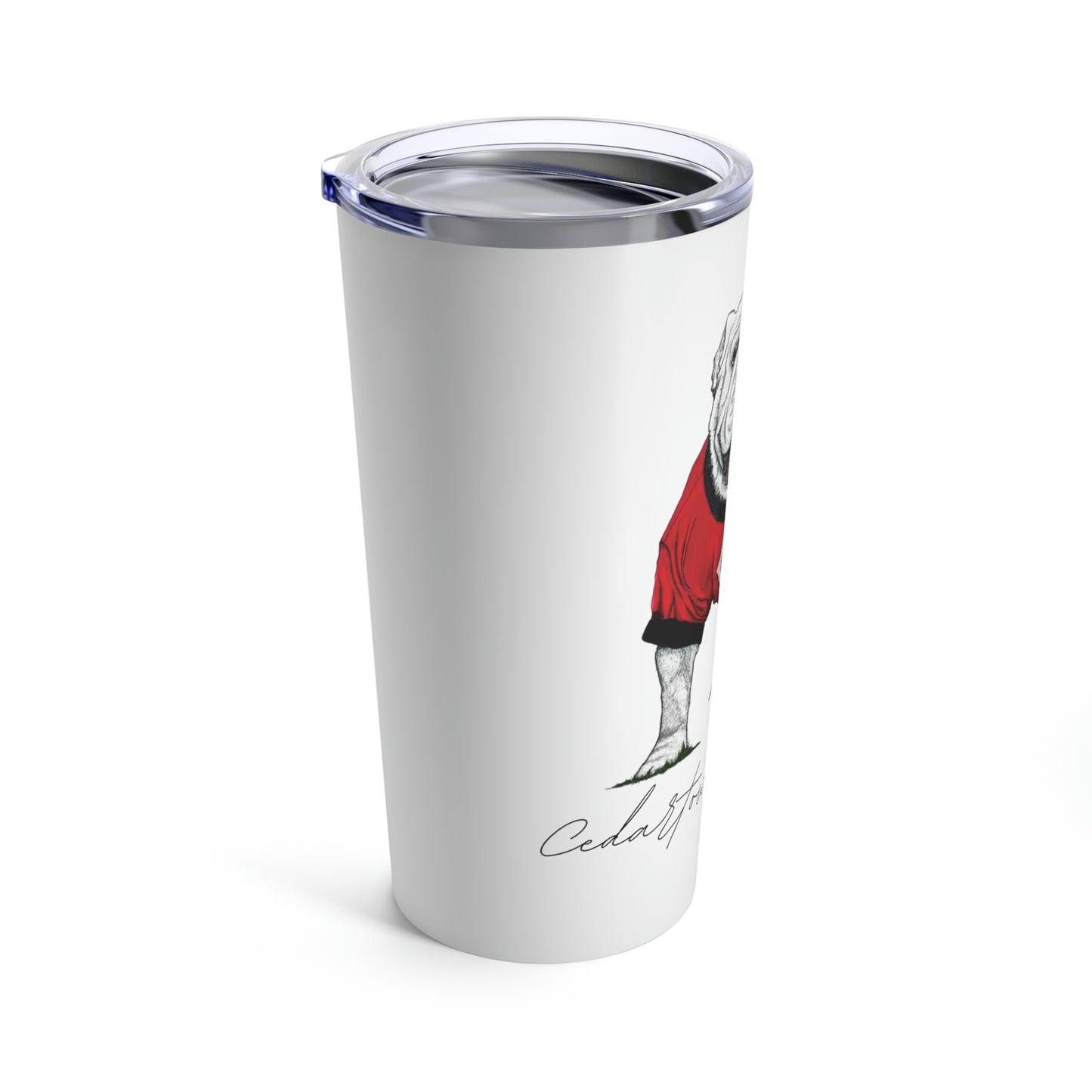 Cedartown Bulldogs Mascot School Spirit Tumbler 20oz