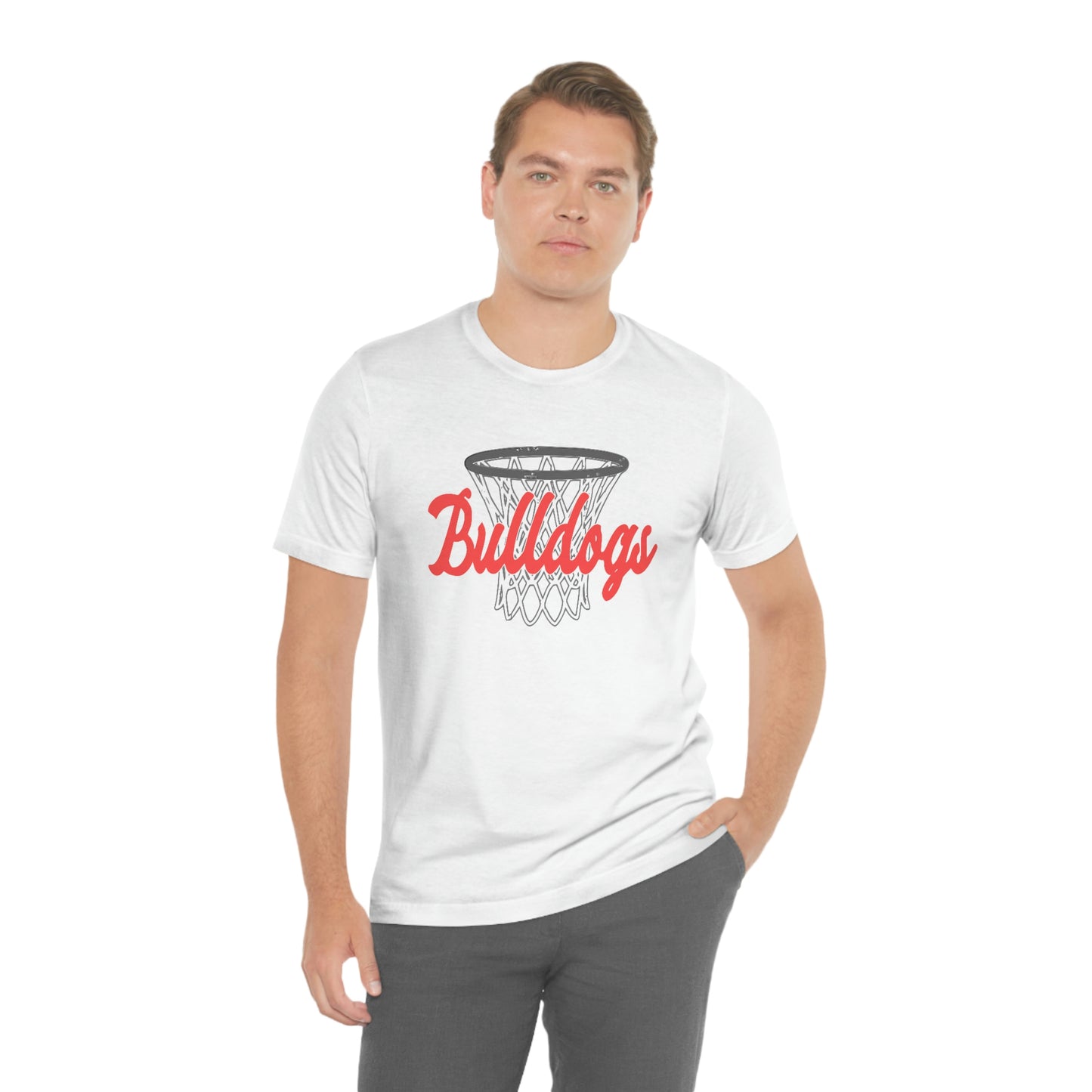 Bulldogs Basketball Soft Style Unisex Jersey Short Sleeve Tee