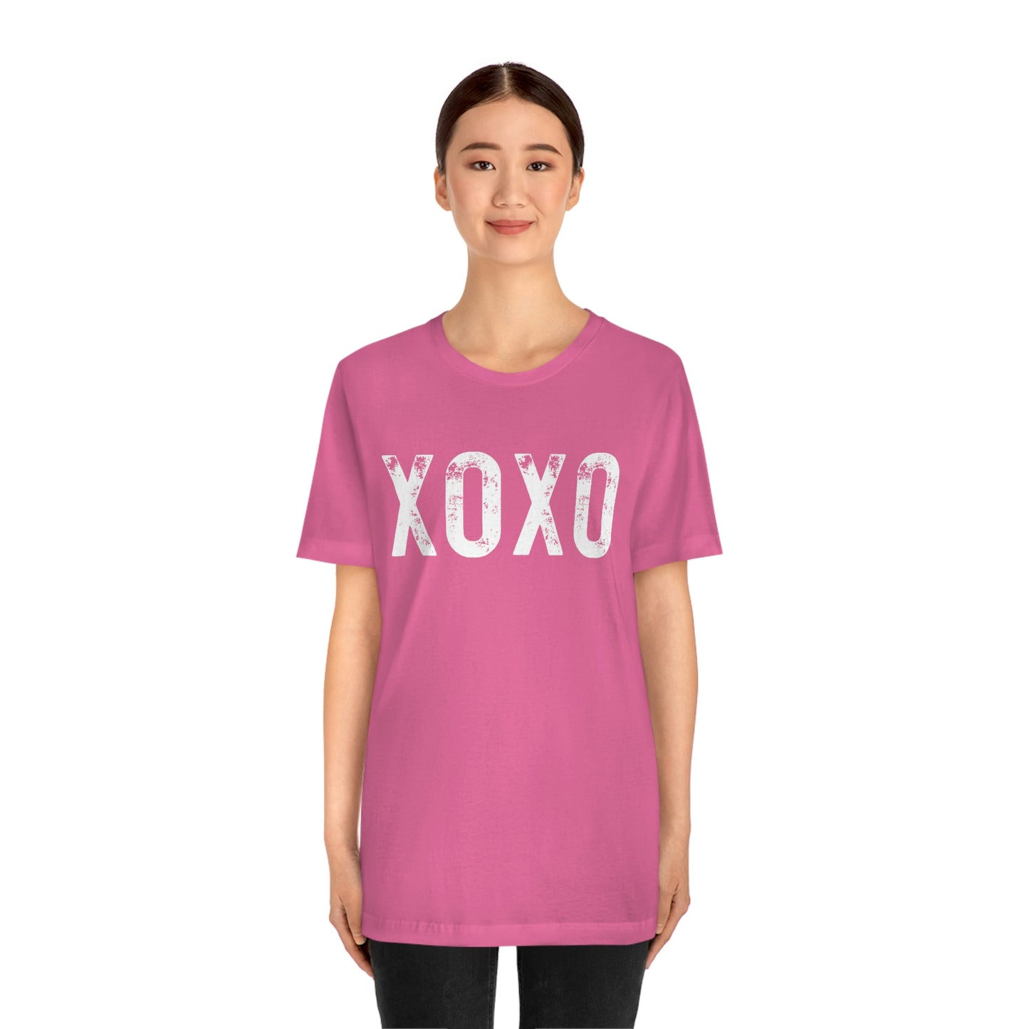 XOXO Valentine Shirt Unisex Jersey Short Sleeve Tee