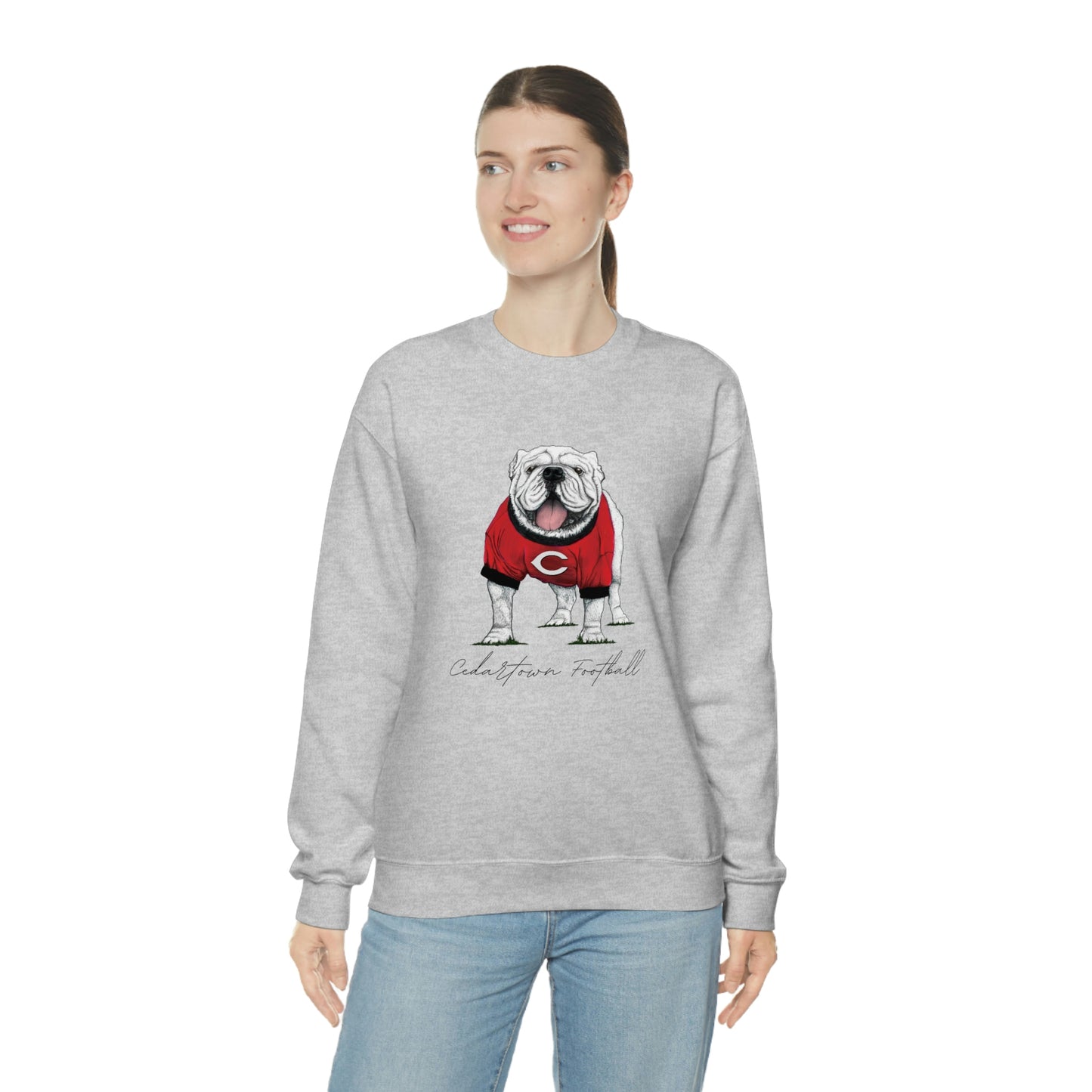 Cedartown Football Gildan 18000 Unisex Heavy Blend Crewneck Sweatshirt