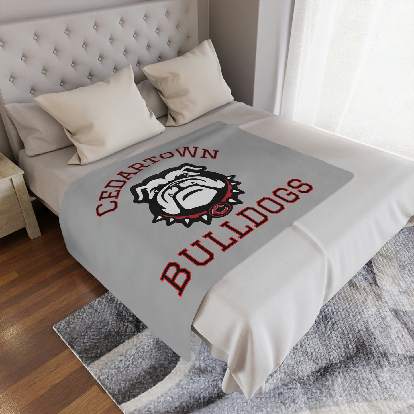 Cedartown Bulldogs Minky Blanket