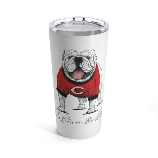 Cedartown Bulldogs Mascot School Spirit Tumbler 20oz