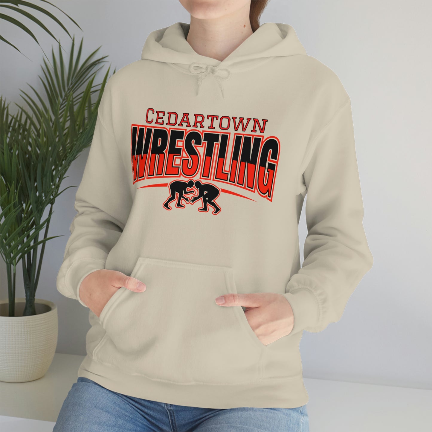 Cedartown Wrestling Unisex Heavy Blend Hooded Sweatshirt