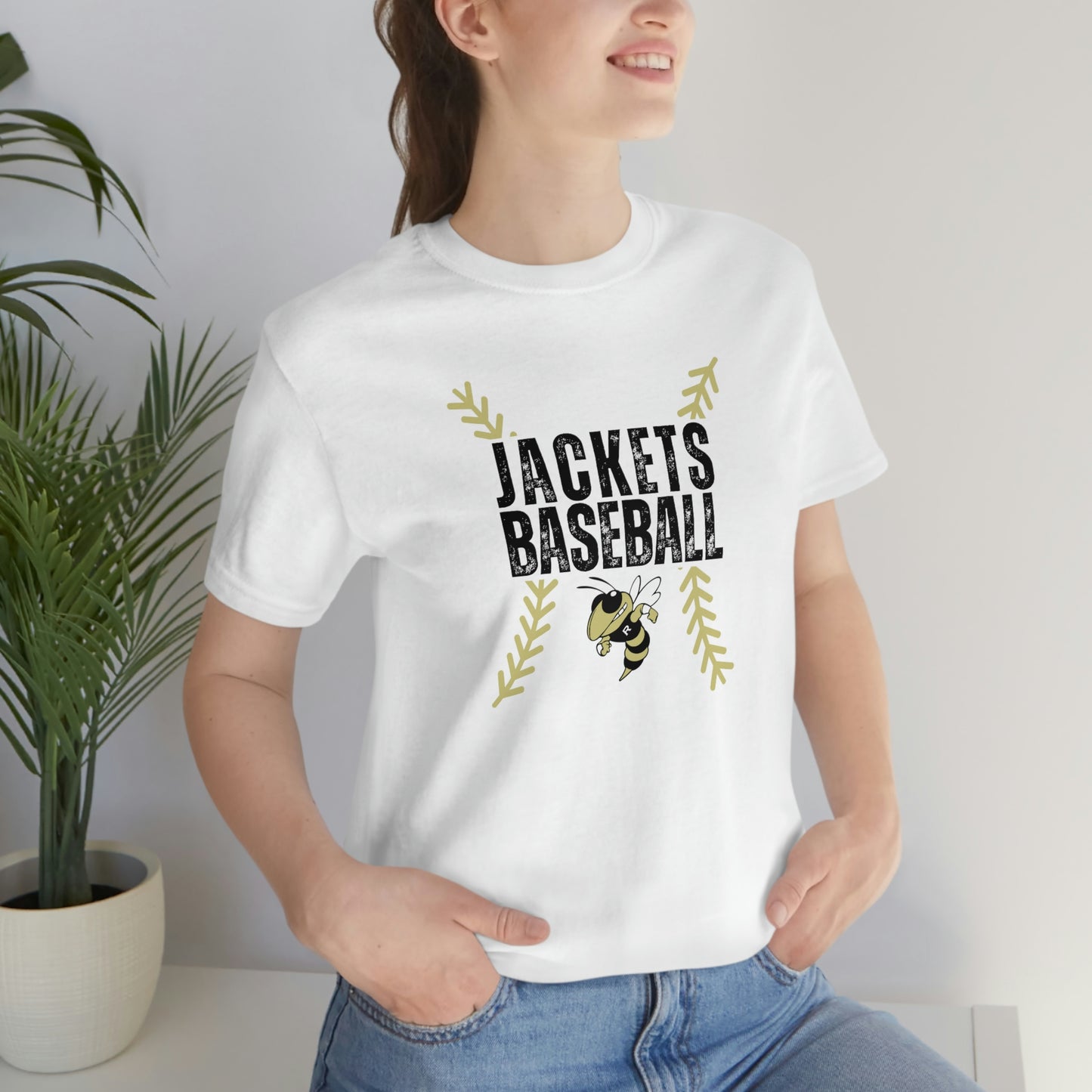 Jackets Baseball Bella+Canvas 3001 Unisex Jersey Short Sleeve Tee