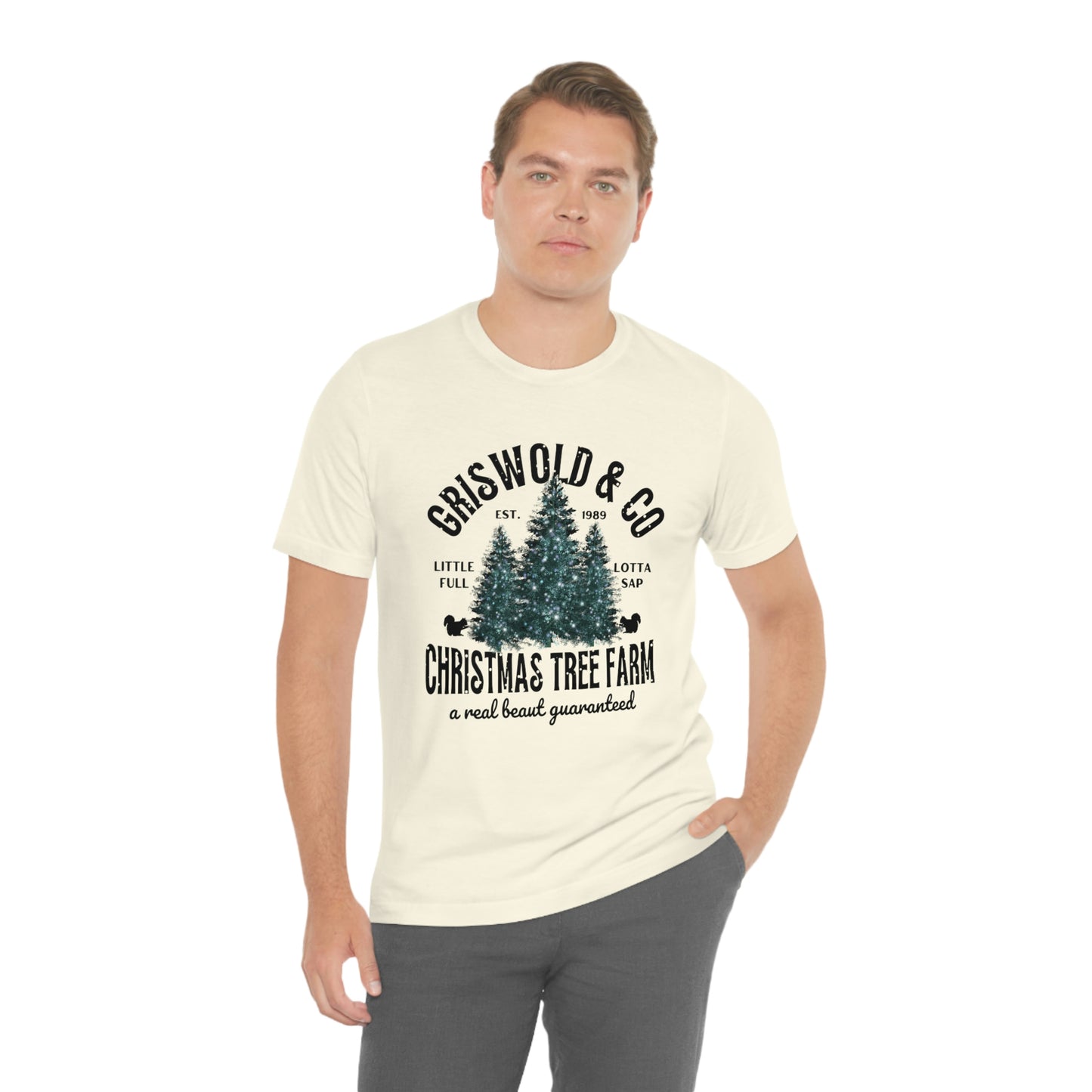 Christmas Griswold Tree Farm Unisex Jersey Short Sleeve Tee