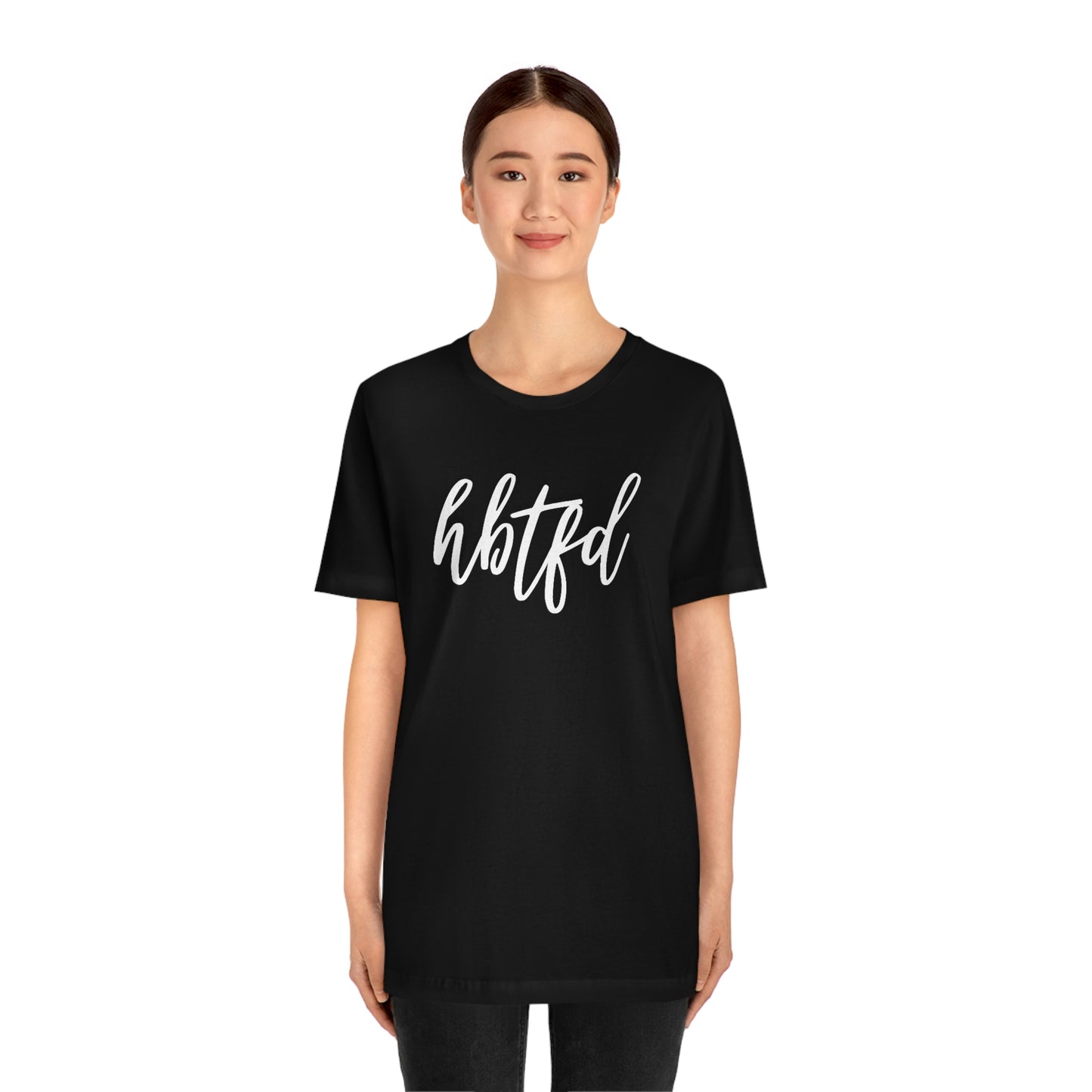 HBTFD girlie font Georgia Bulldog Soft Style Unisex Jersey Short Sleeve Tee