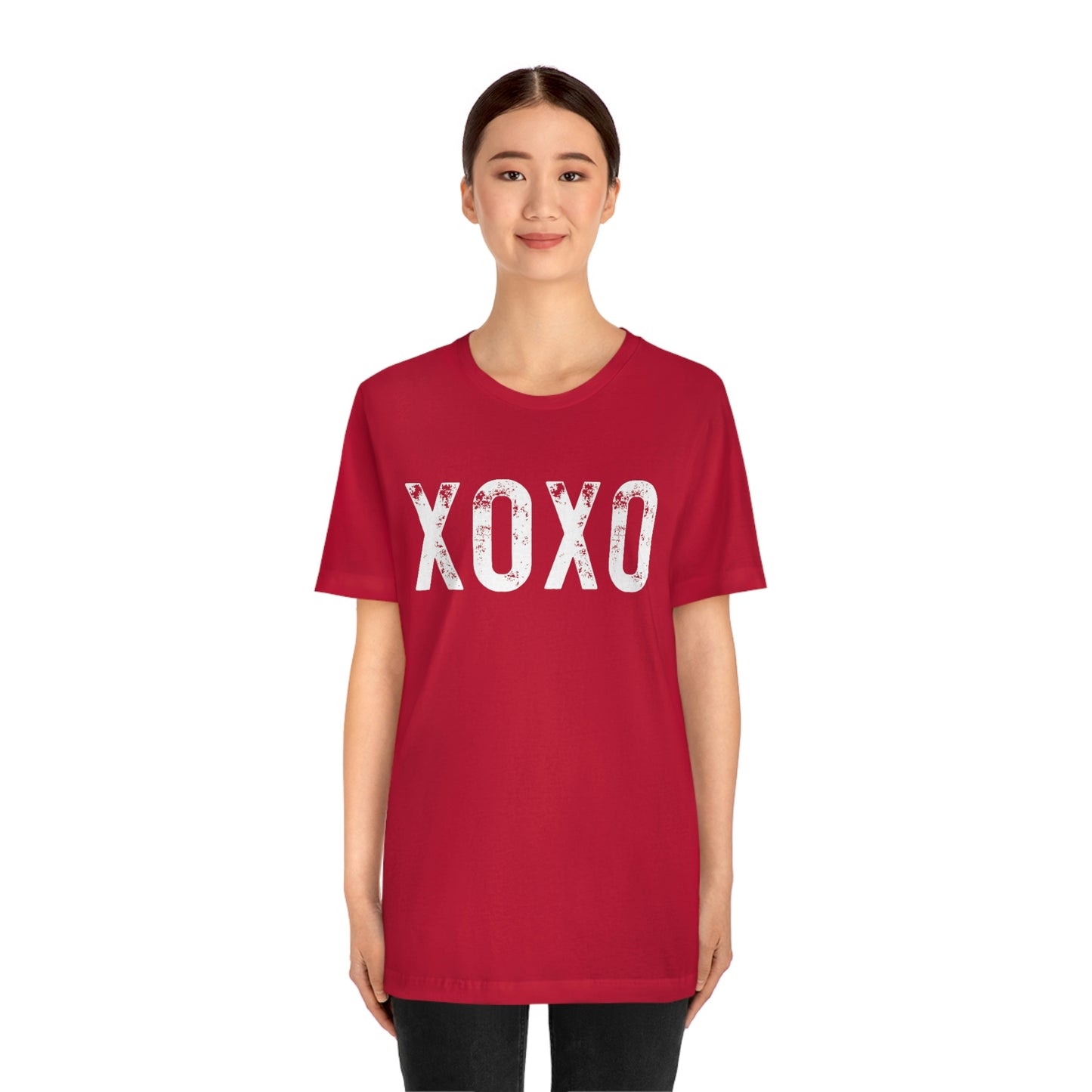 XOXO Valentine Shirt Unisex Jersey Short Sleeve Tee