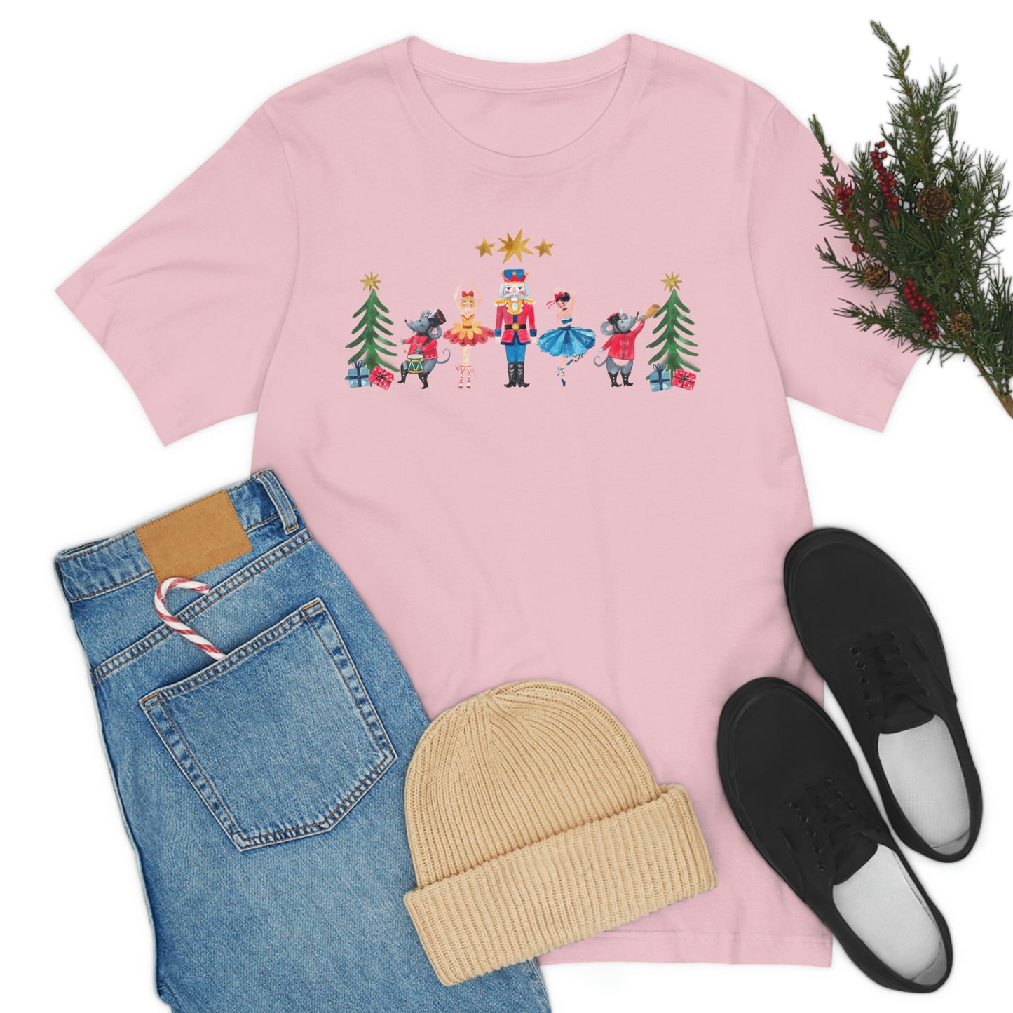 Nutcracker Christmas Unisex Jersey Short Sleeve Tee