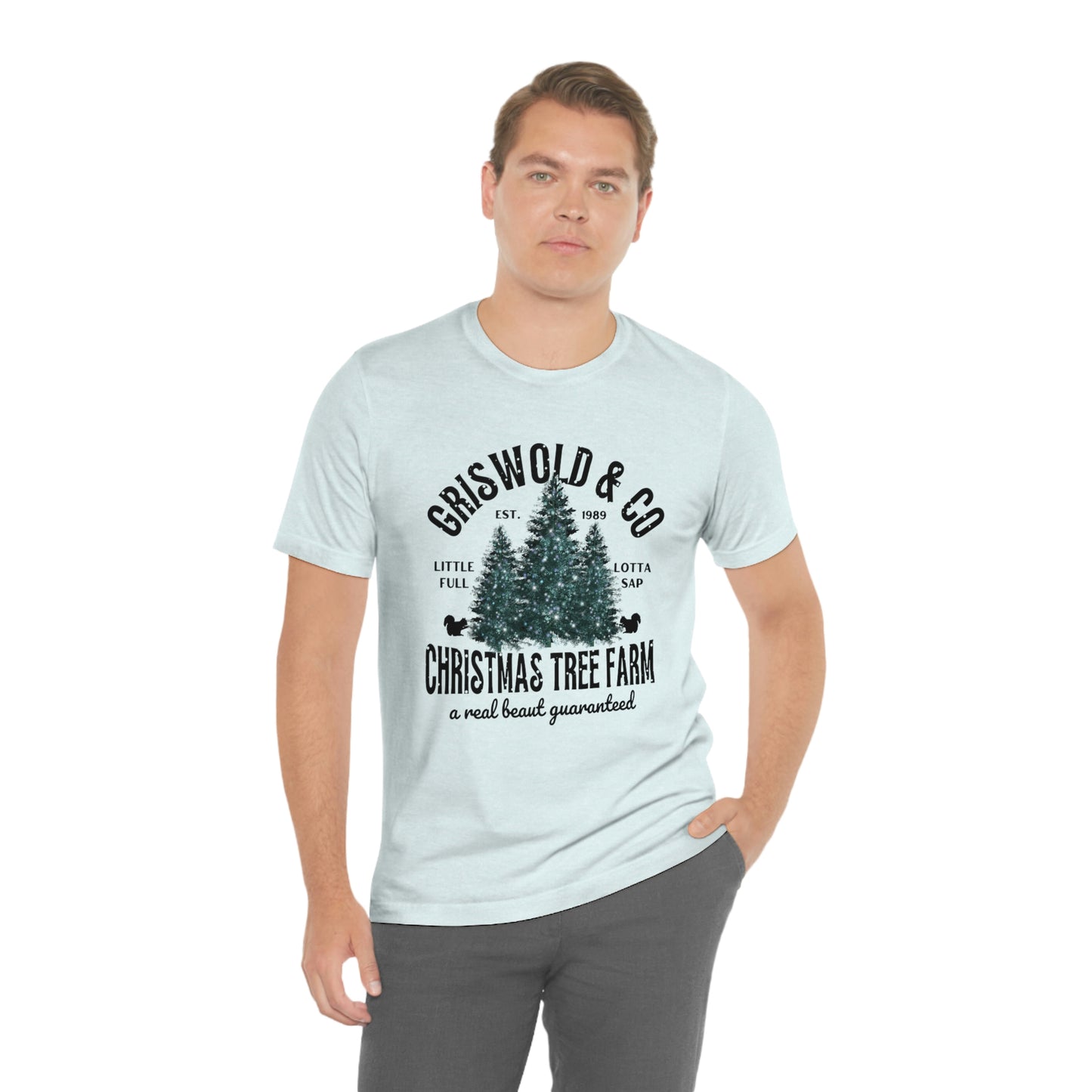 Christmas Griswold Tree Farm Unisex Jersey Short Sleeve Tee