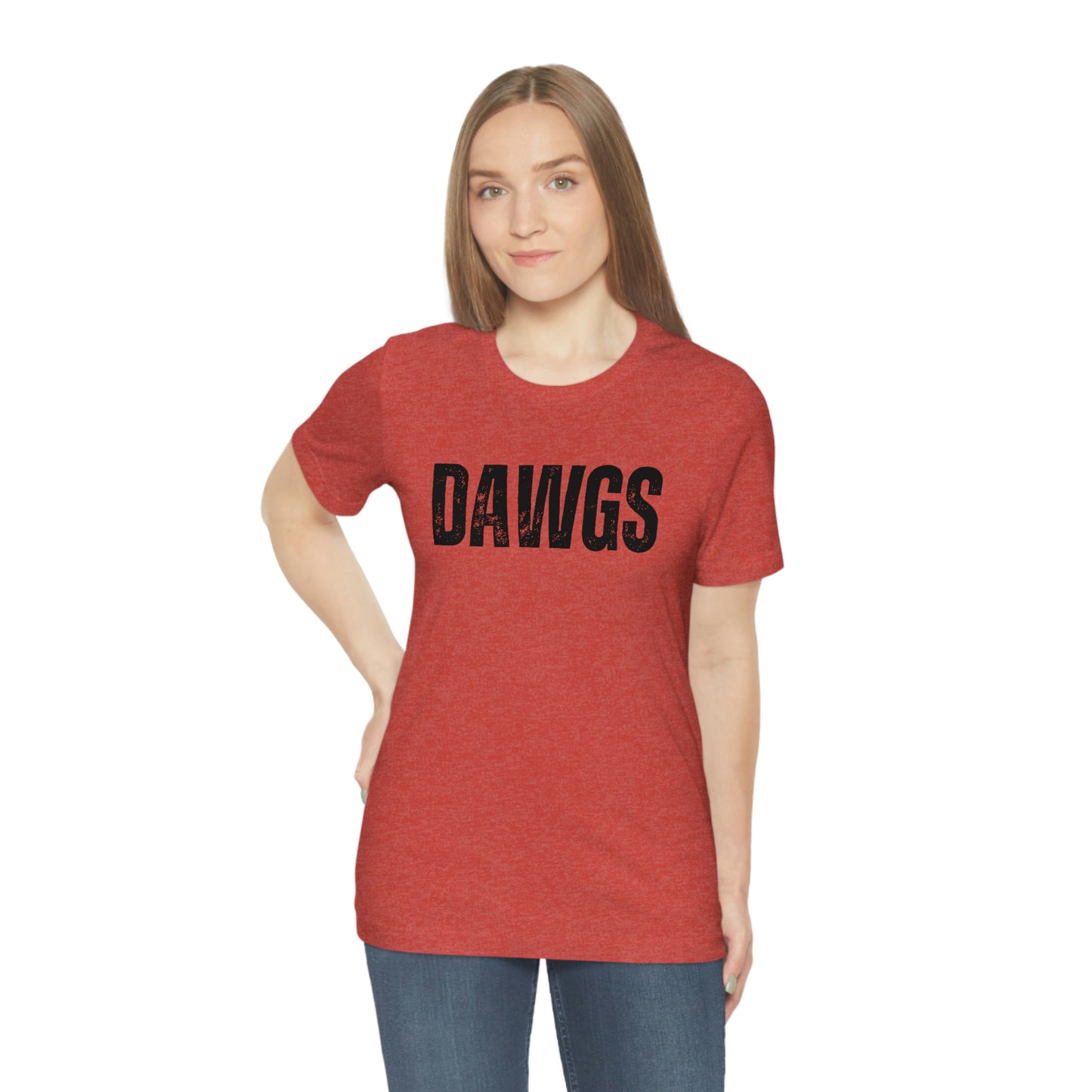 Dawgs Women's and Men's Bella+Canvas 3001 Unisex Jersey Short Sleeve Tee