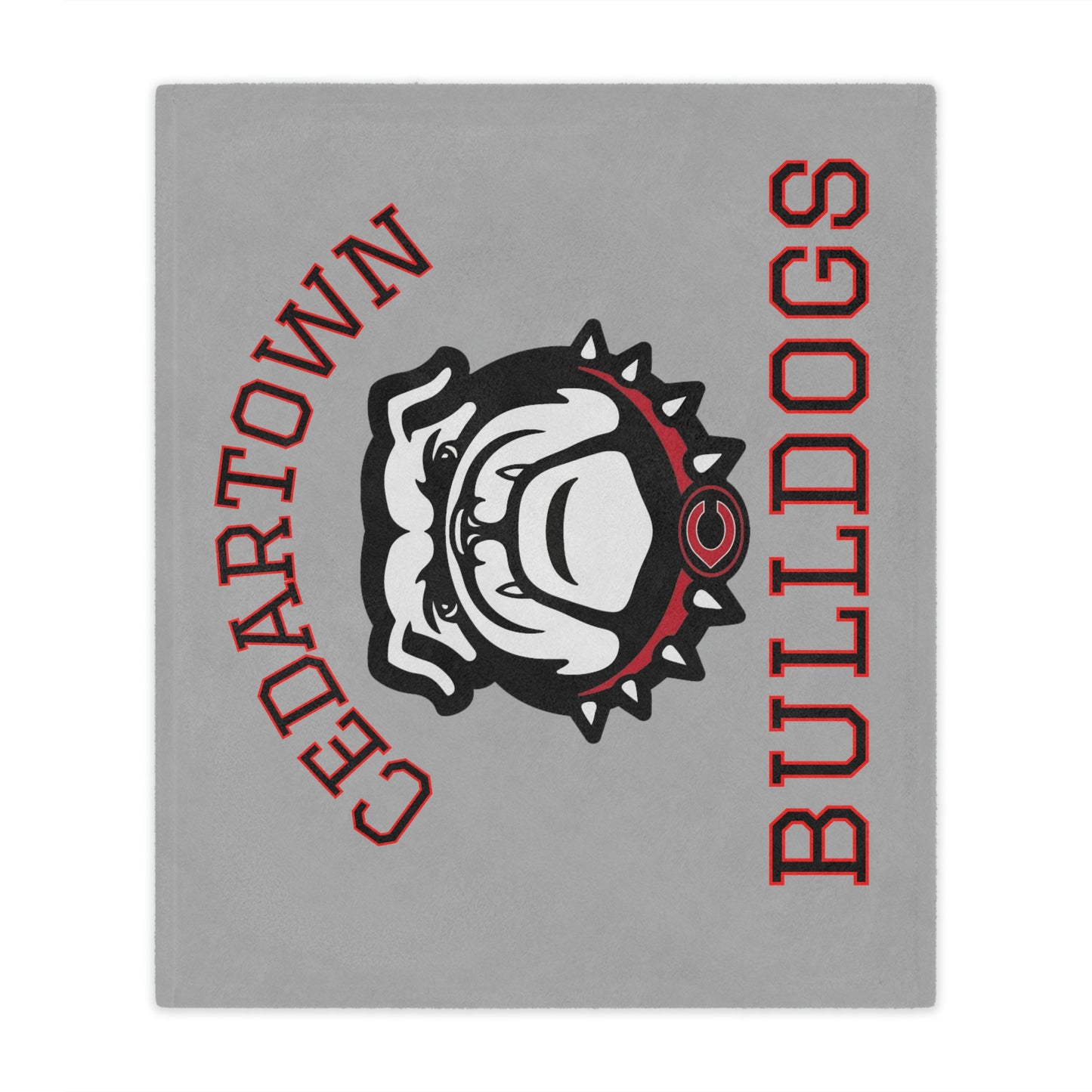 Cedartown Bulldogs Minky Blanket