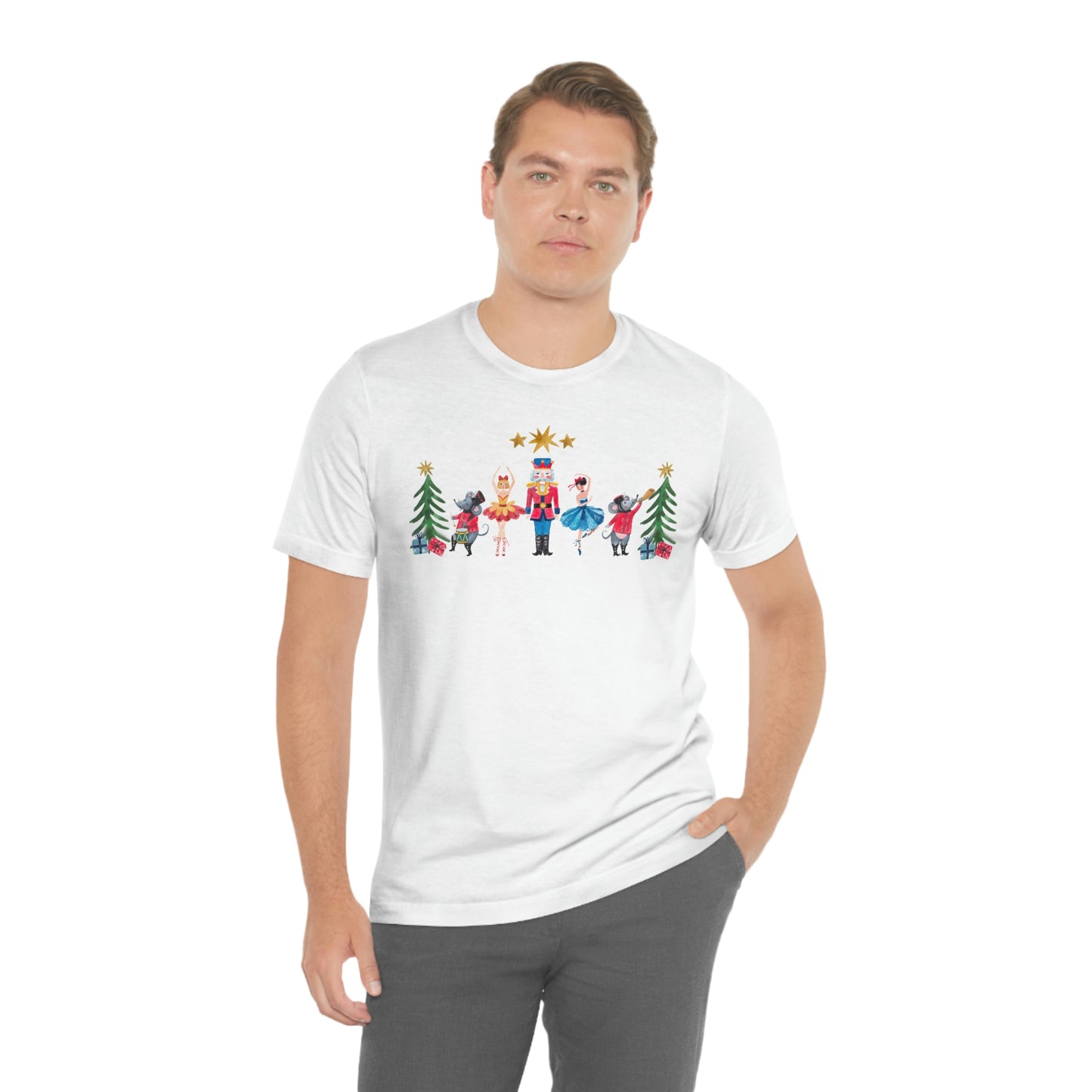 Nutcracker Christmas Unisex Jersey Short Sleeve Tee