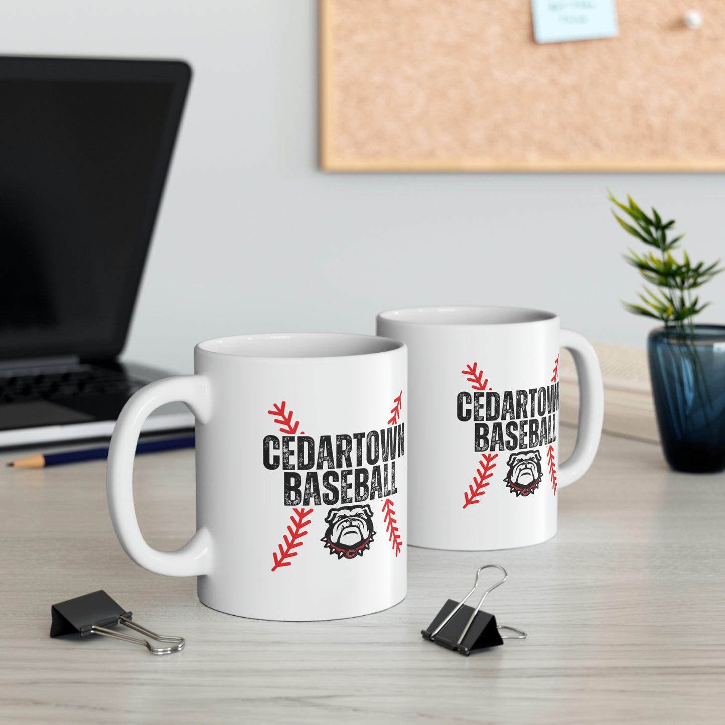 Cedartown Baseball Double Sided Ceramic Mug 11oz