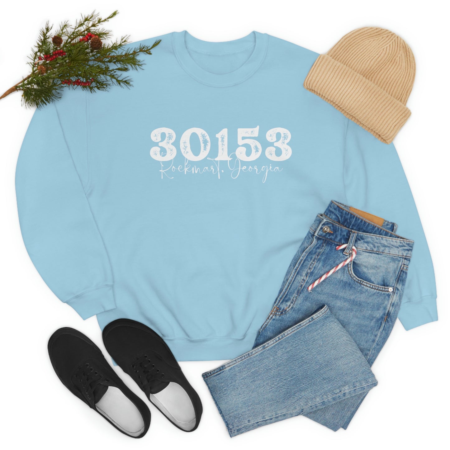 30153 Hometown Sweatshirt Unisex Heavy Blend Crewneck Sweatshirt