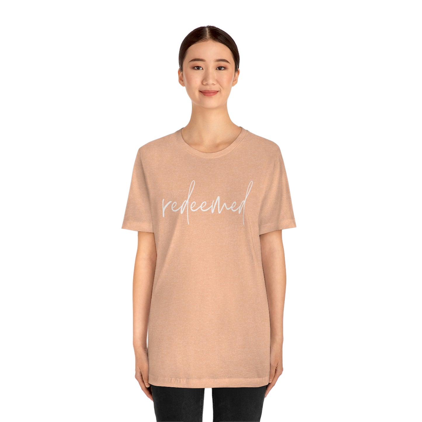 Redeemed Bella+Canvas Unisex Jersey Short Sleeve Tee