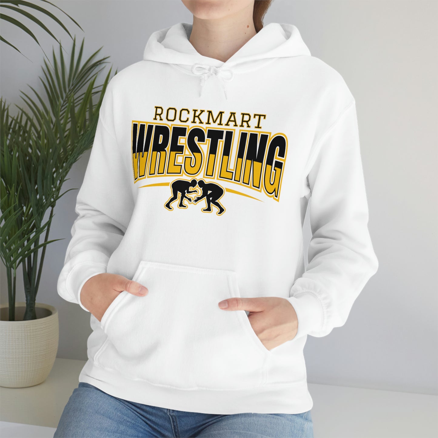 Rockmart Wrestling Hoodie Unisex Heavy Blend Hooded Sweatshirt