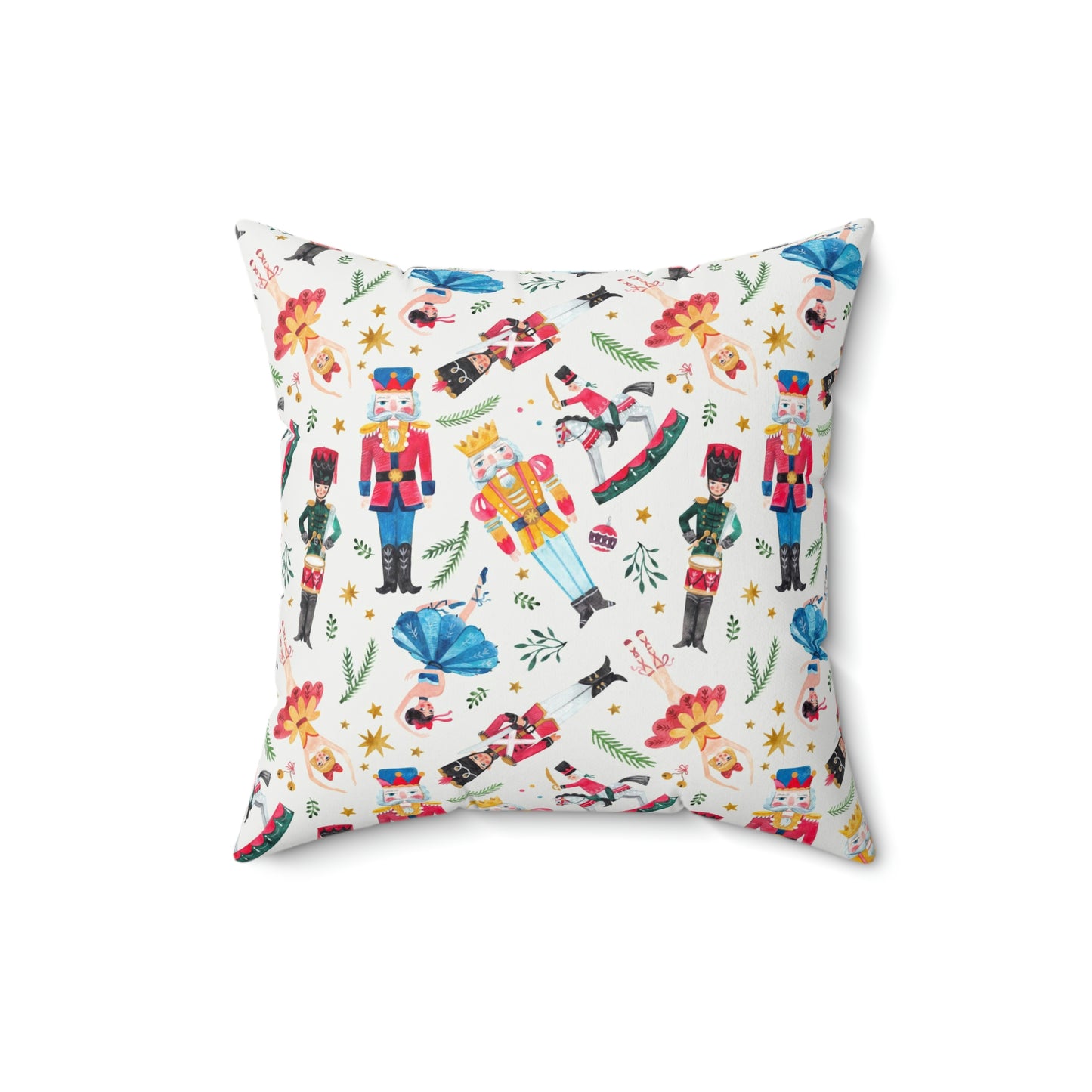 Nutcracker Christmas Pillow Case