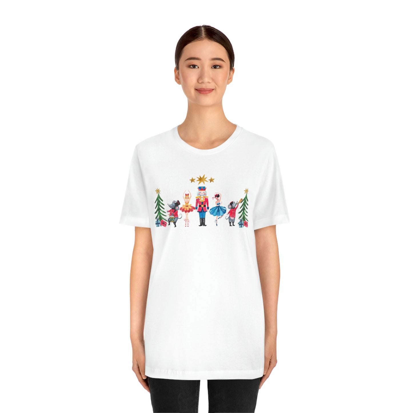 Nutcracker Christmas Unisex Jersey Short Sleeve Tee