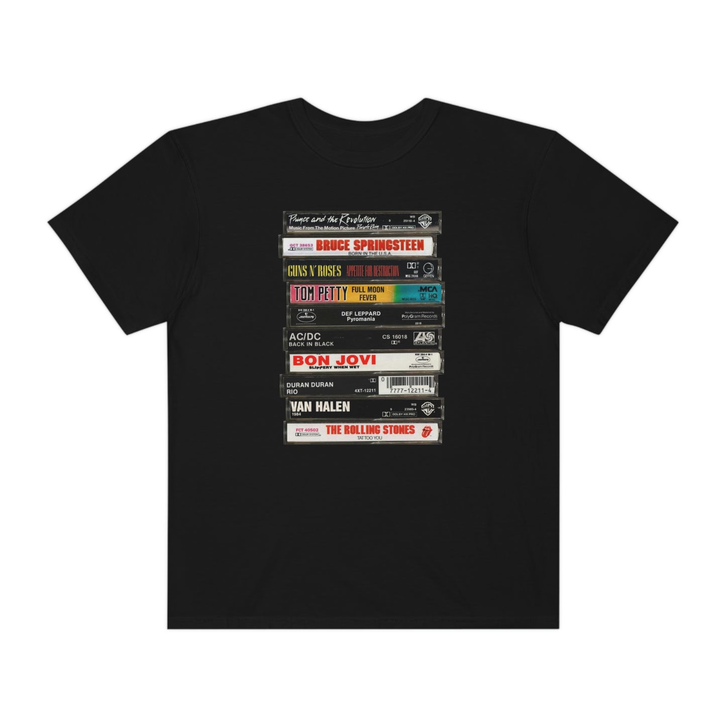 90's Rock Cassette Comfort Colors 1717 Unisex Garment-Dyed T-shirt