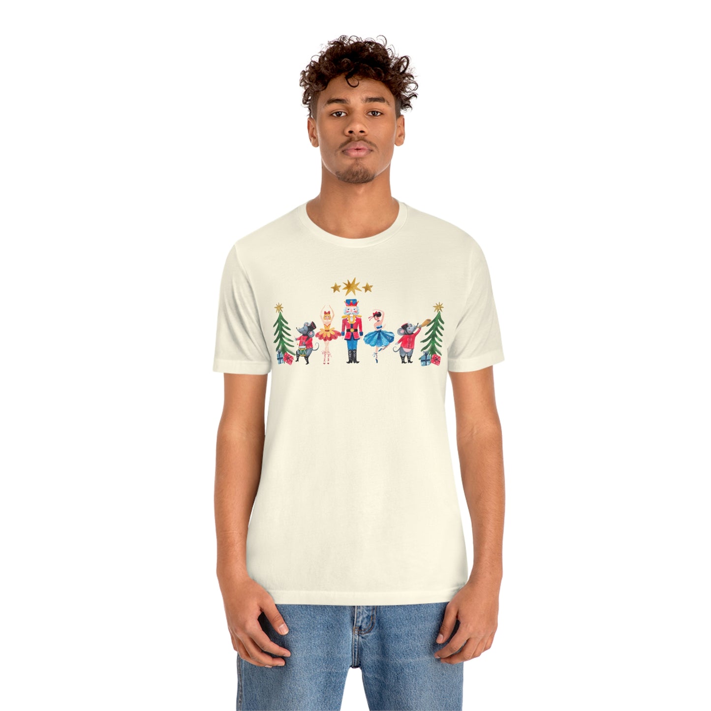 Nutcracker Christmas Unisex Jersey Short Sleeve Tee