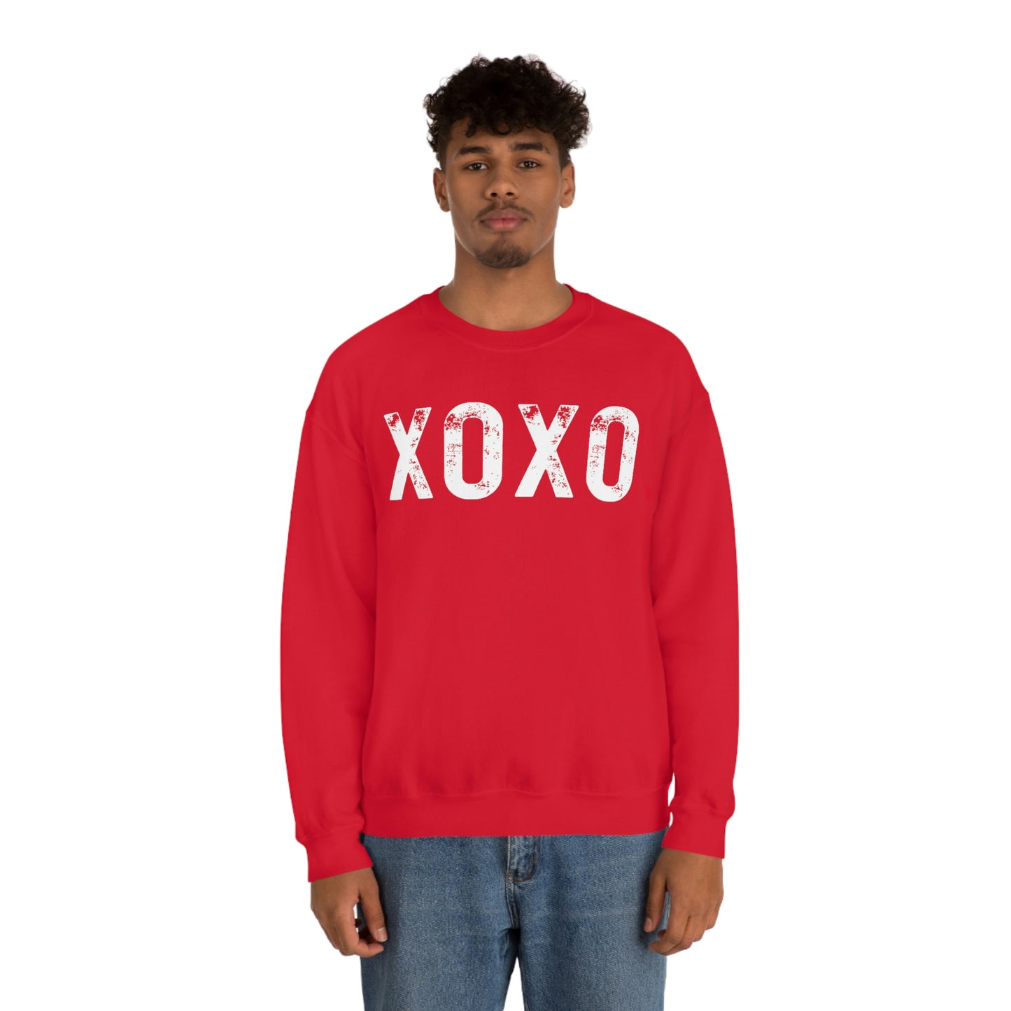 XOXO Valentine Women's Unisex Heavy Blend Crewneck Sweatshirt