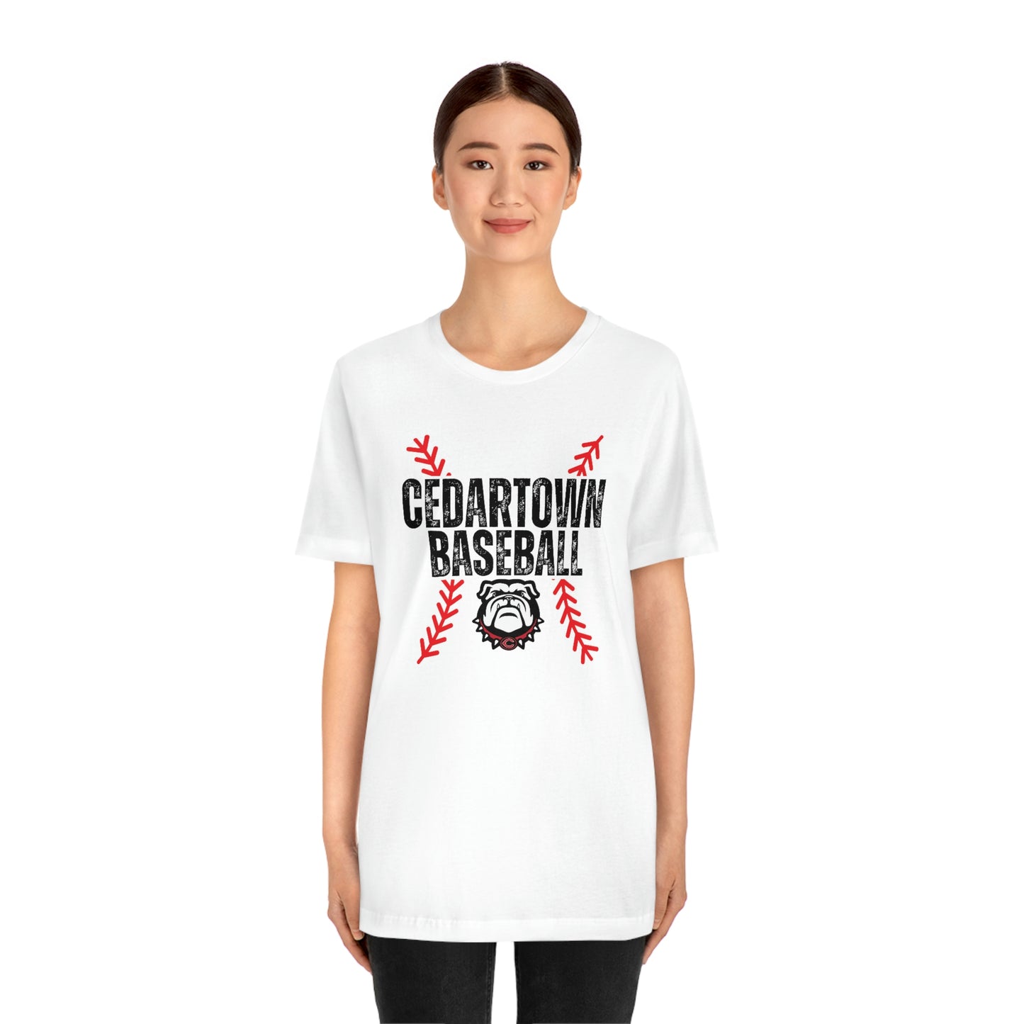 Cedartown Baseball Bella+Canvas 3001 Unisex Jersey Short Sleeve Tee