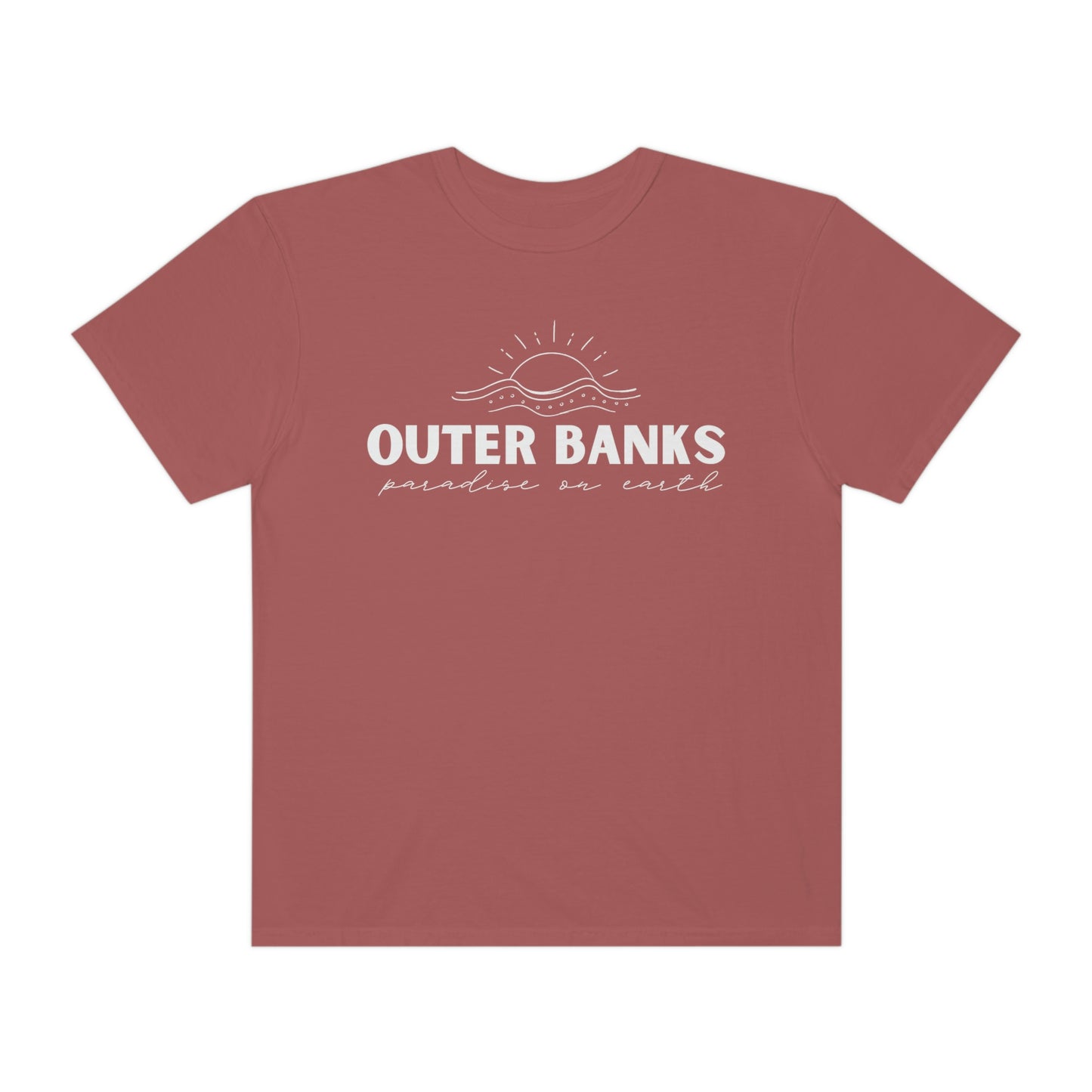 Outer Banks OBX Paradise on Earth Comfort Colors 1717 Unisex Garment-Dyed T-shirt