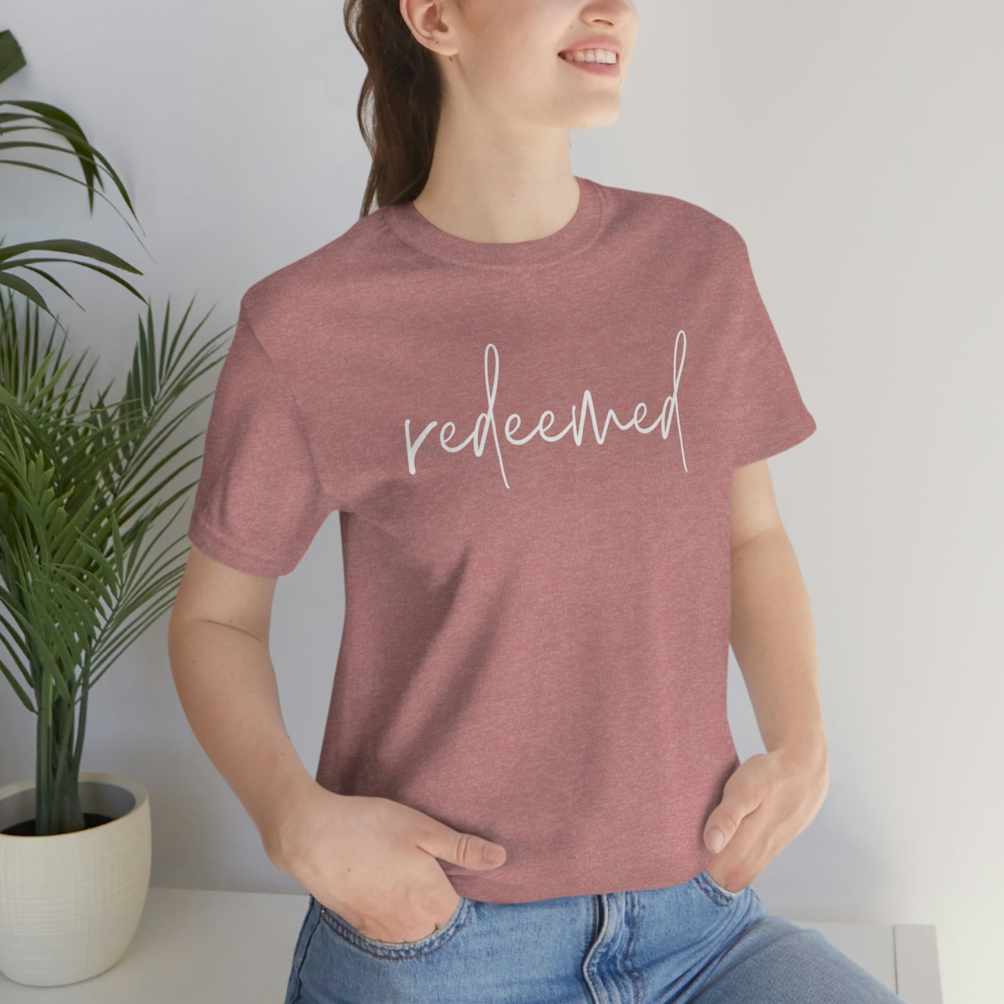 Redeemed Bella+Canvas Unisex Jersey Short Sleeve Tee