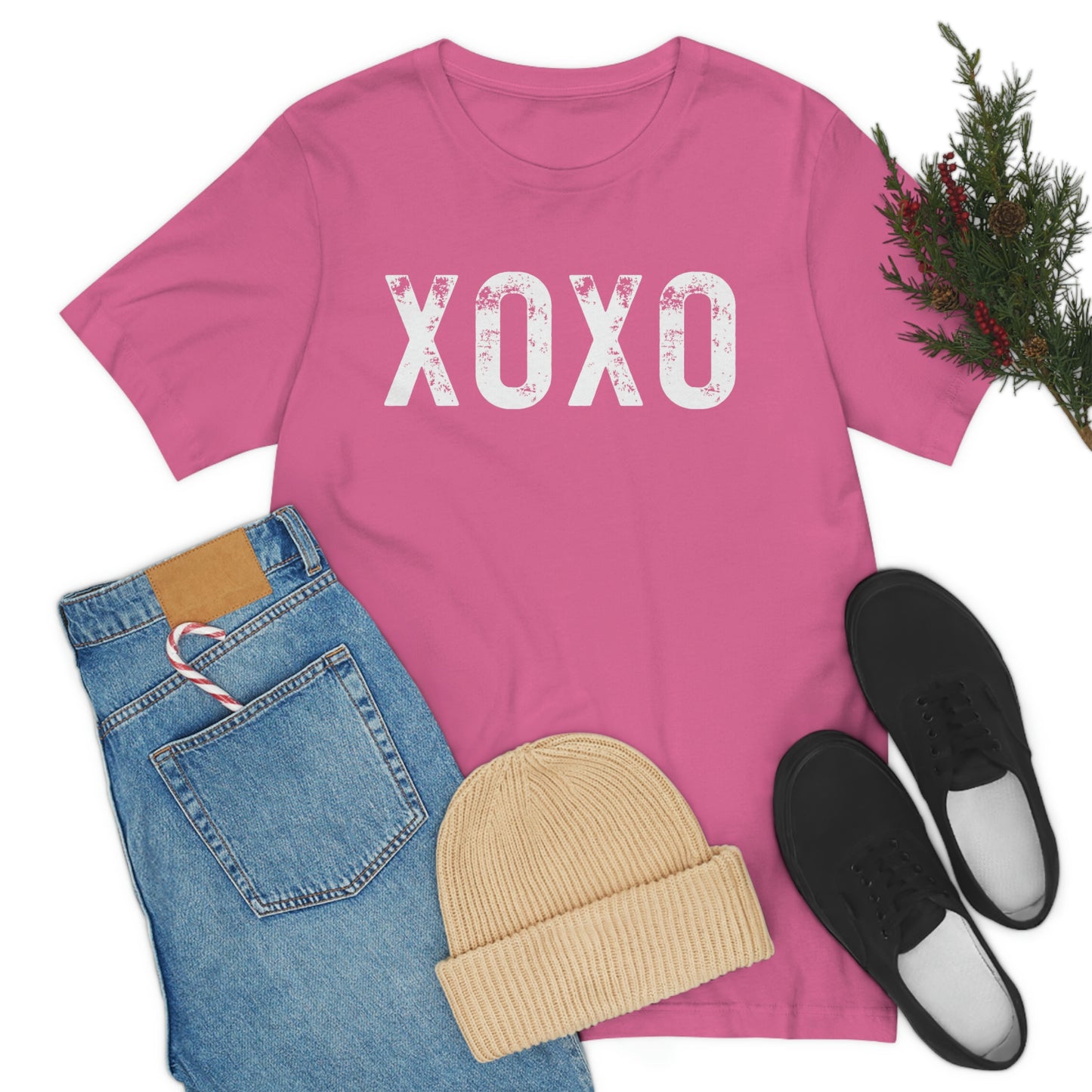 XOXO Valentine Shirt Unisex Jersey Short Sleeve Tee