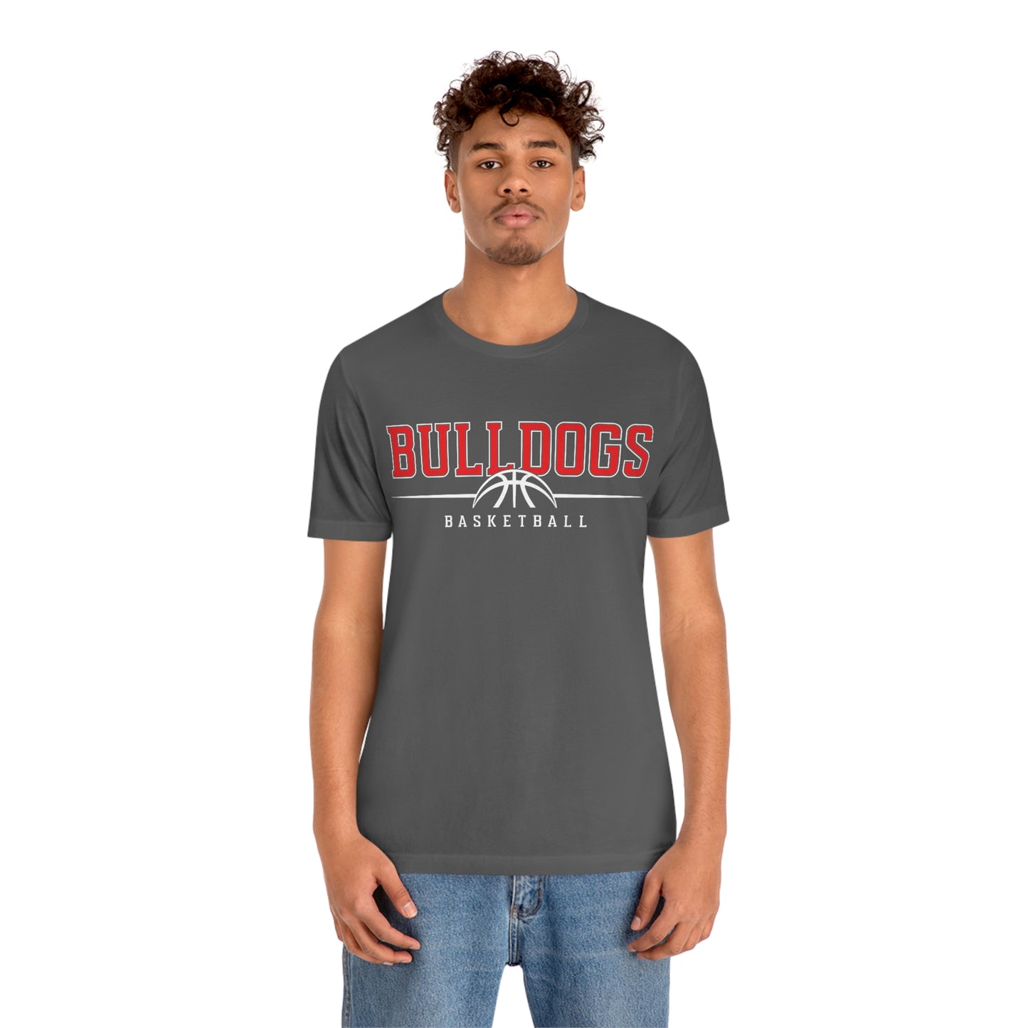 Bulldog Basketball Shirt Soft Style Unisex Jersey Short Sleeve Tee