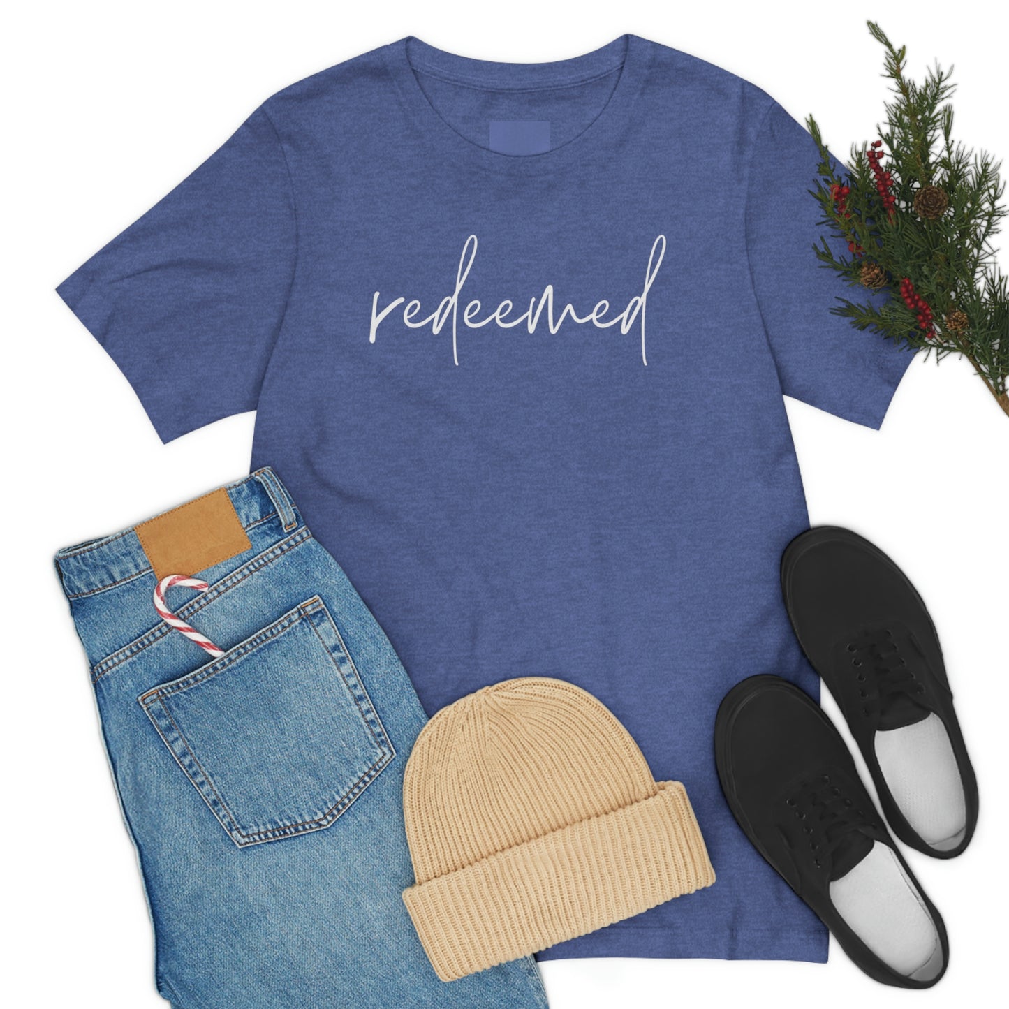 Redeemed Bella+Canvas Unisex Jersey Short Sleeve Tee