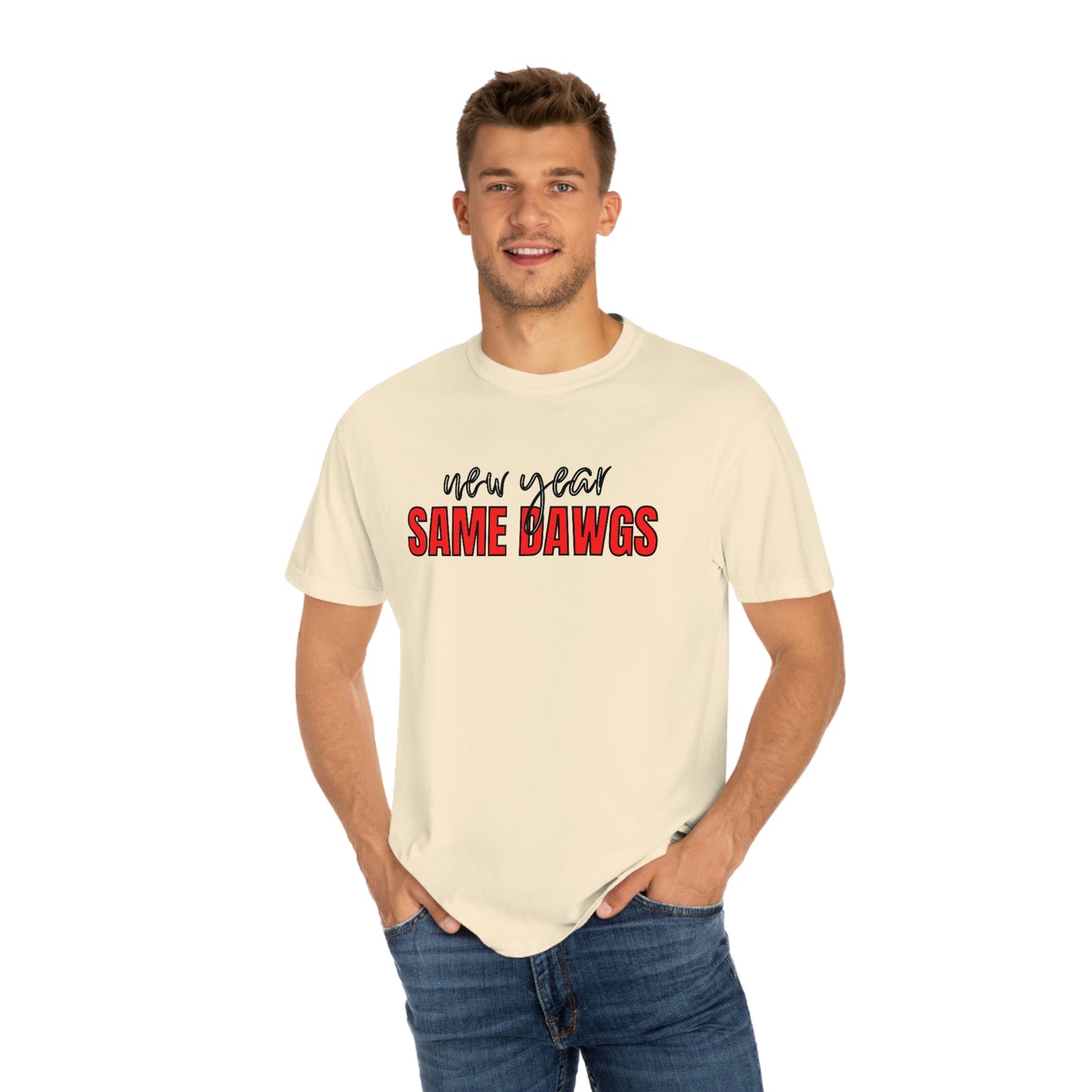 Comfort Colors 1717 New Year SAME Dawgs Unisex Garment-Dyed T-shirt