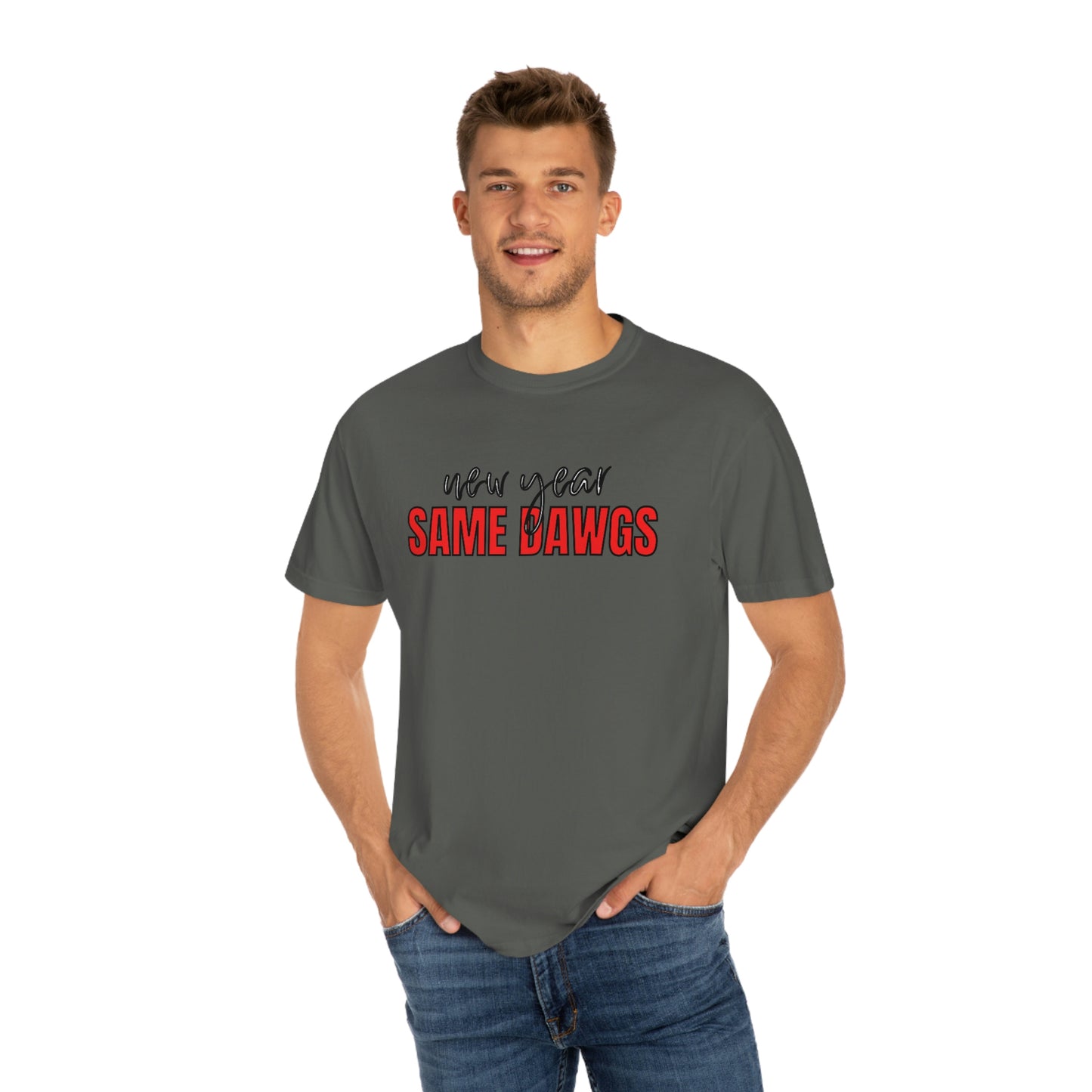 Comfort Colors 1717 New Year SAME Dawgs Unisex Garment-Dyed T-shirt