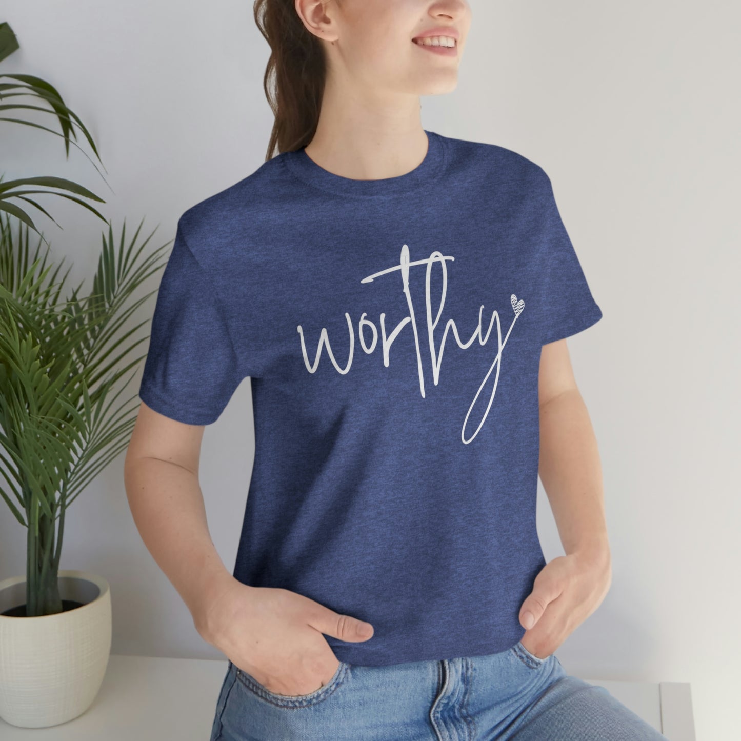 Worthy Unisex Jersey Short Sleeve Tee