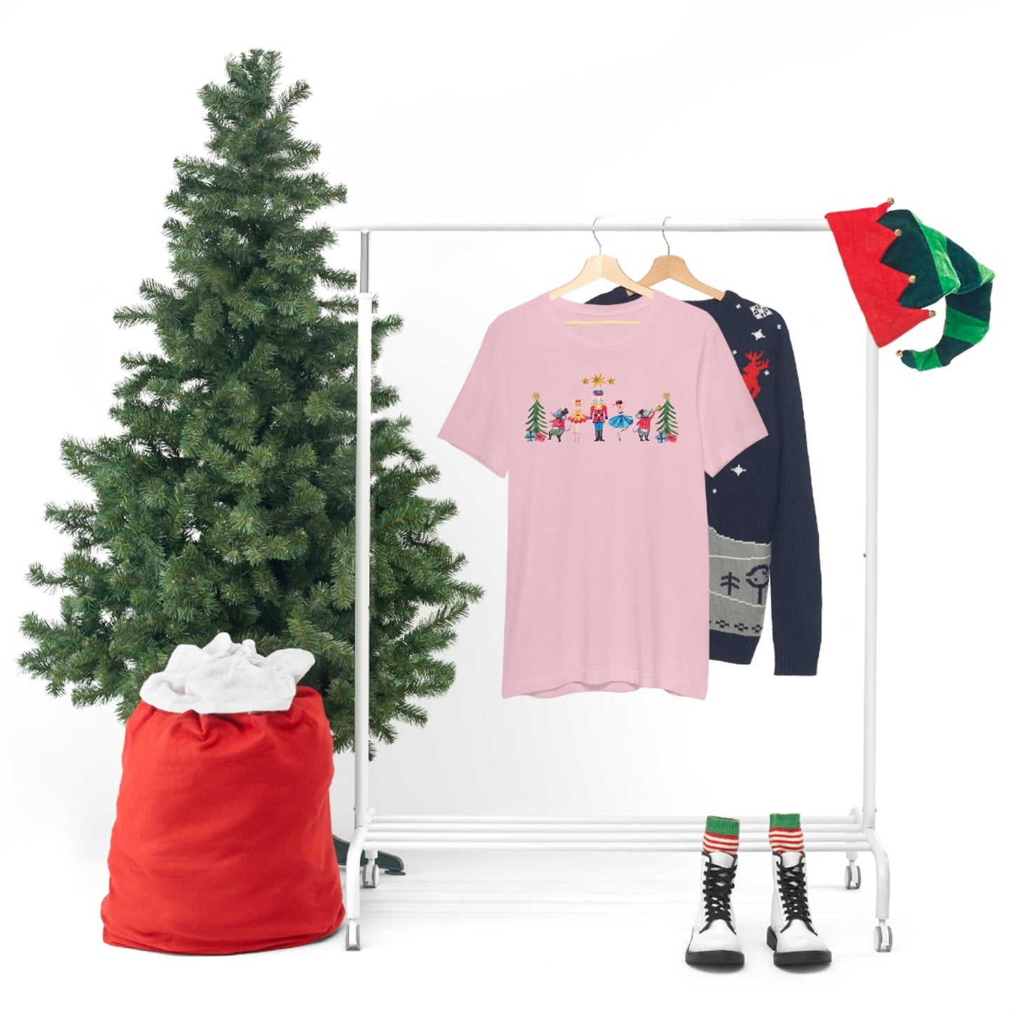 Nutcracker Christmas Unisex Jersey Short Sleeve Tee