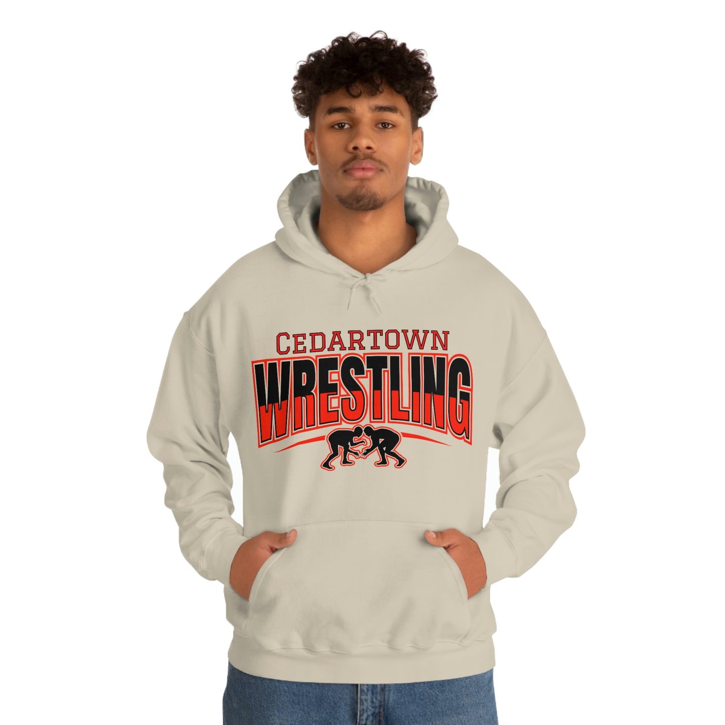 Cedartown Wrestling Unisex Heavy Blend Hooded Sweatshirt