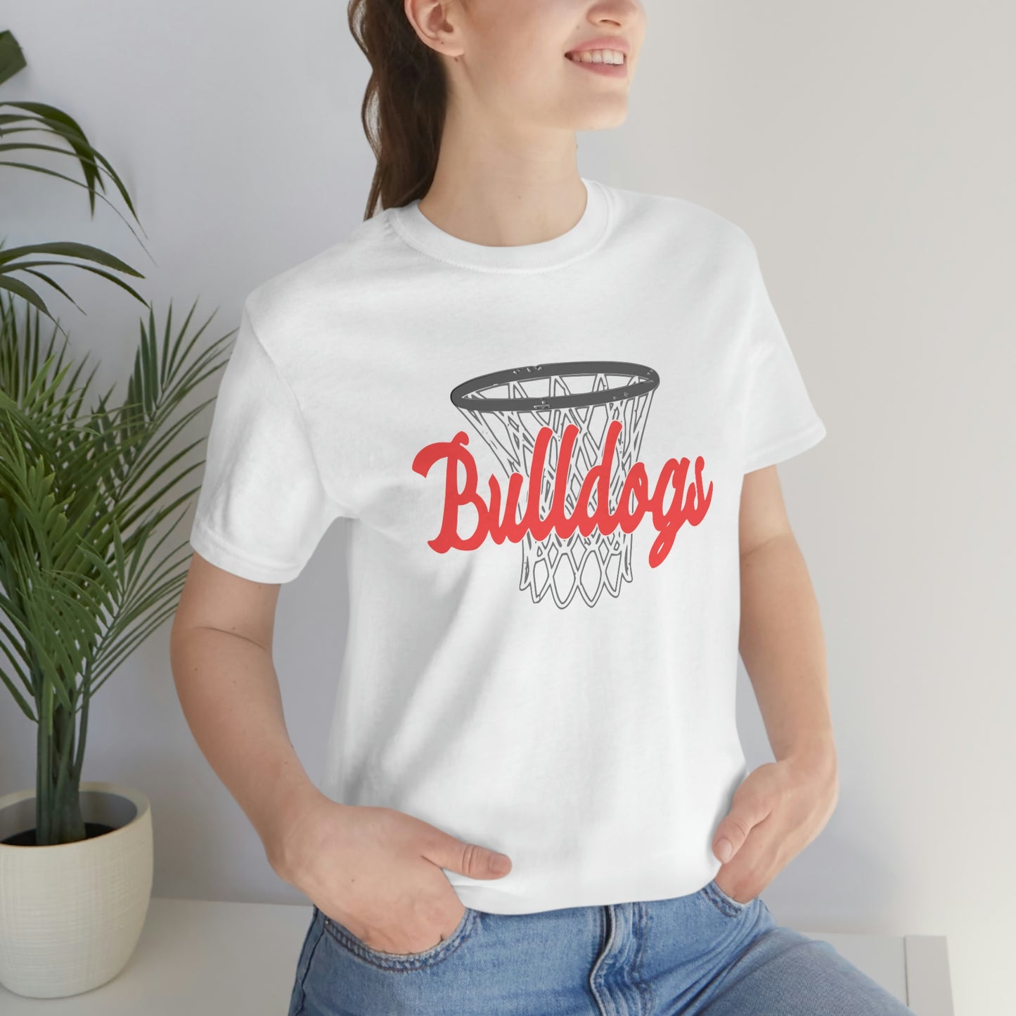 Bulldogs Basketball Soft Style Unisex Jersey Short Sleeve Tee