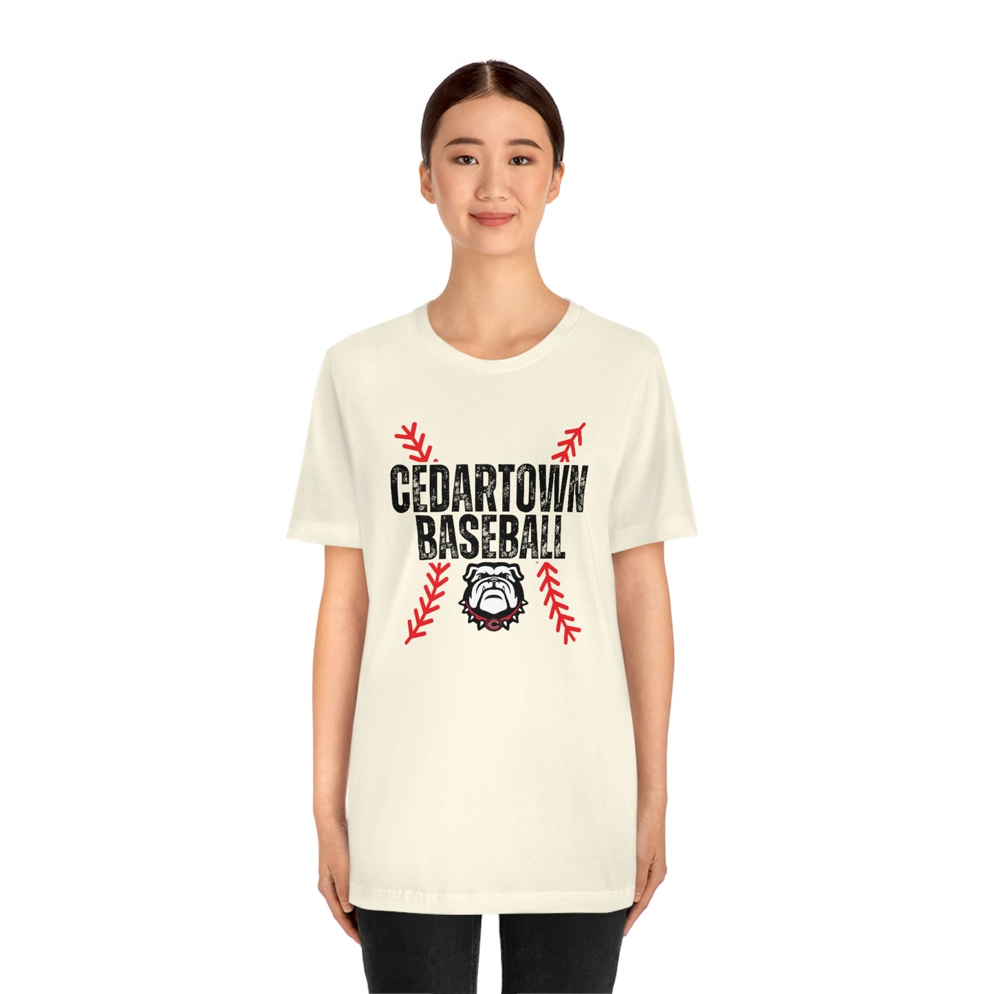 Cedartown Baseball Bella+Canvas 3001 Unisex Jersey Short Sleeve Tee