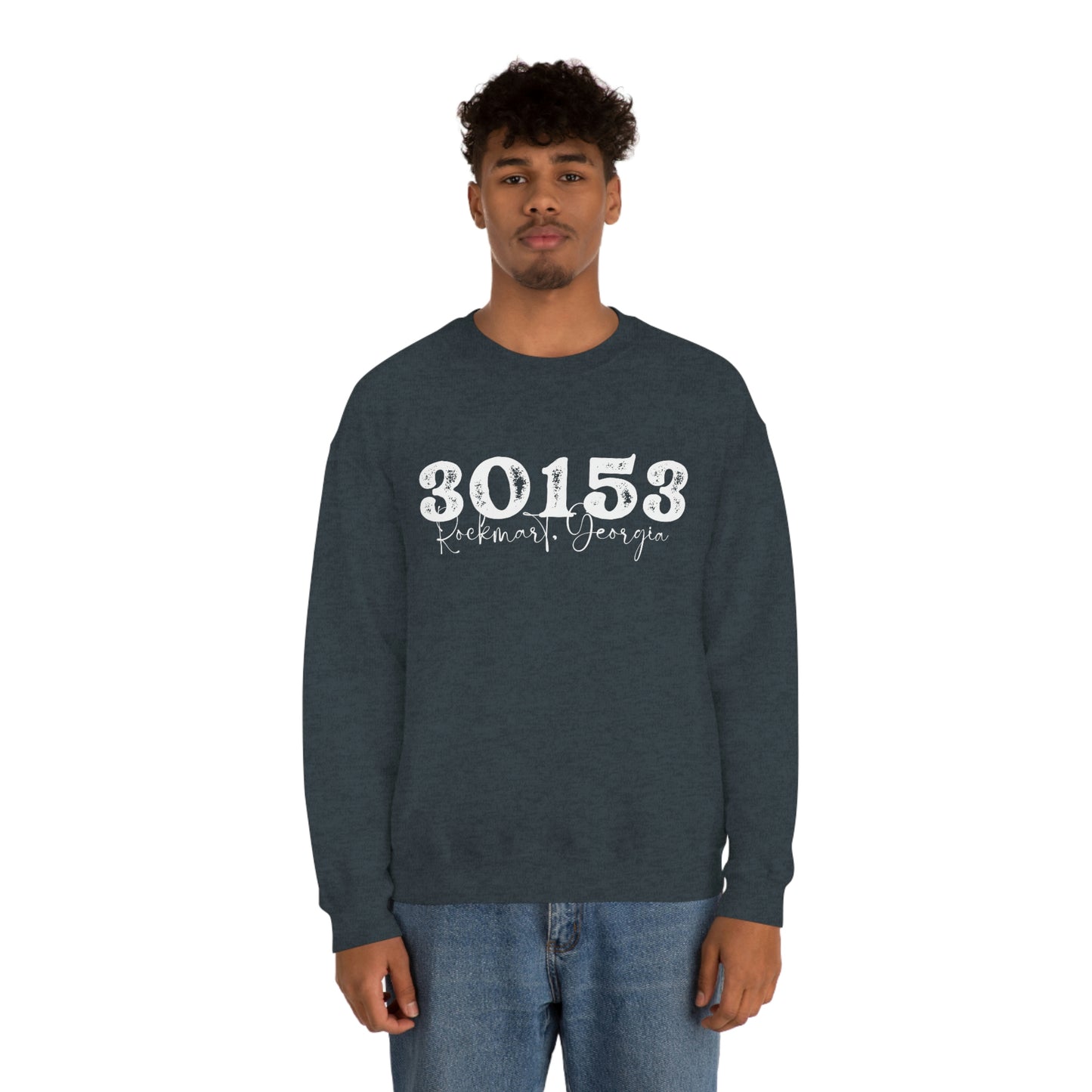 30153 Hometown Sweatshirt Unisex Heavy Blend Crewneck Sweatshirt