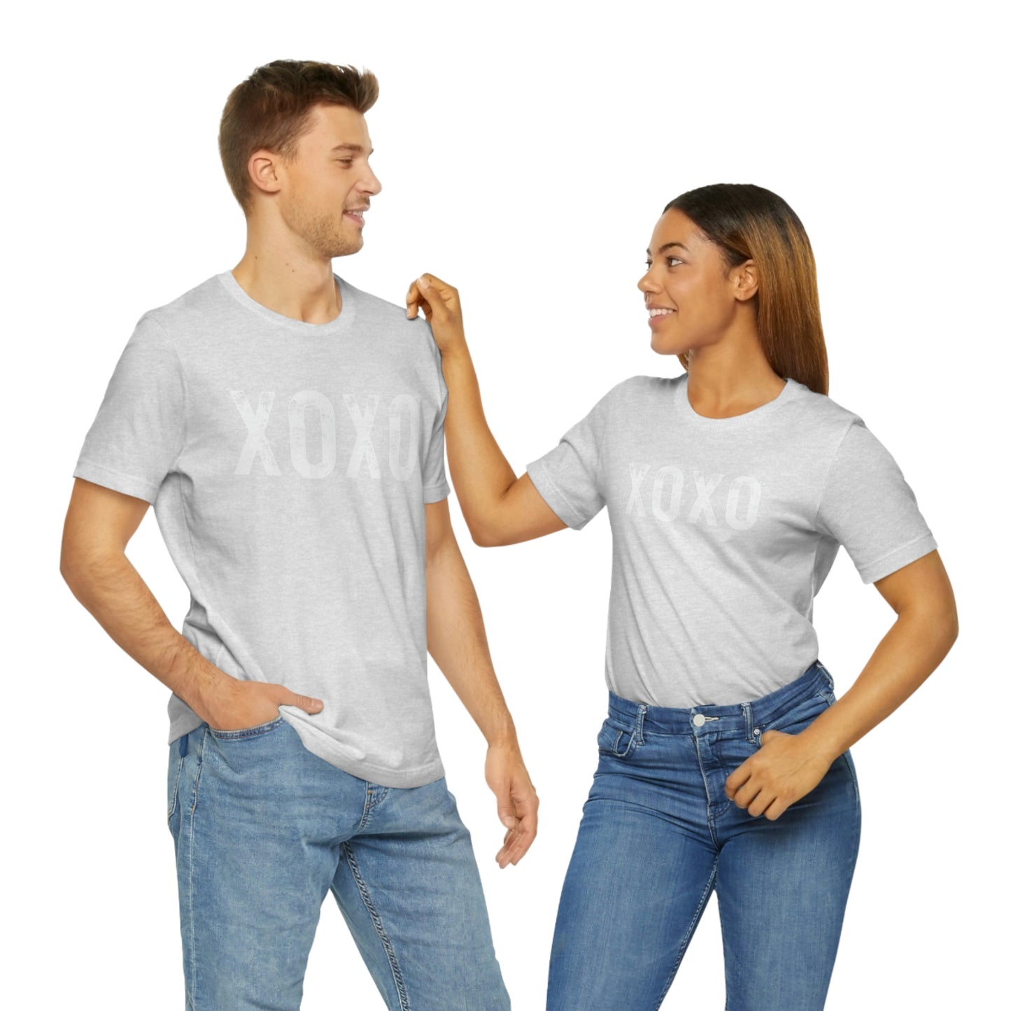 XOXO Valentine Shirt Unisex Jersey Short Sleeve Tee