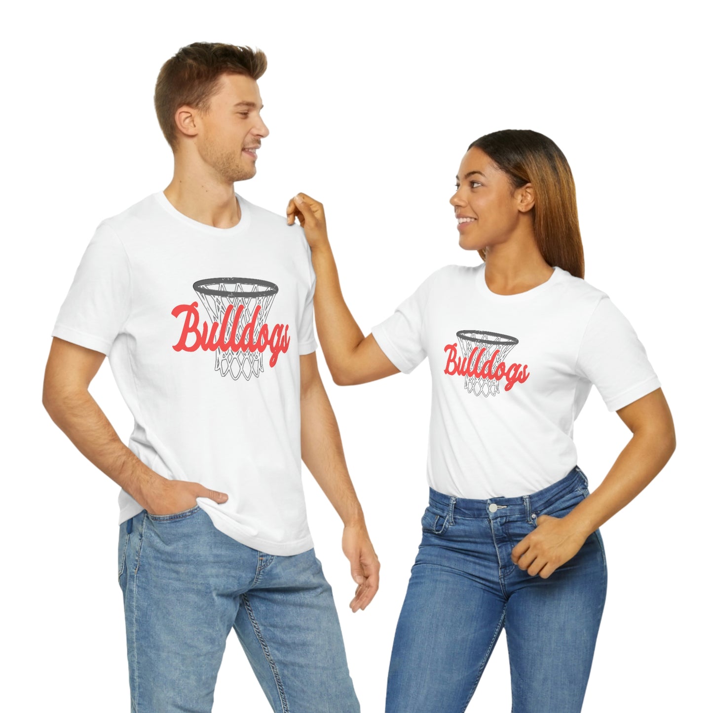 Bulldogs Basketball Soft Style Unisex Jersey Short Sleeve Tee