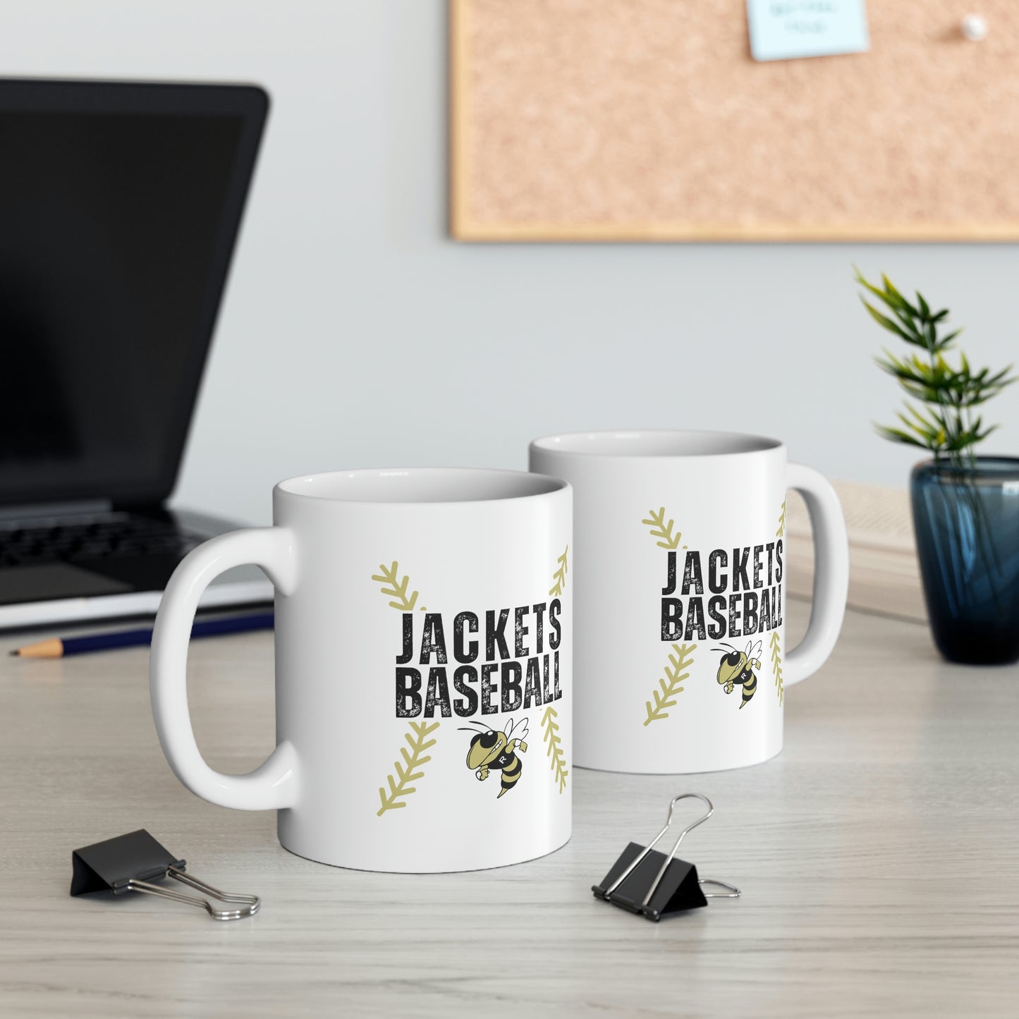 Jackets Baseball Double sided Ceramic Mug 11oz