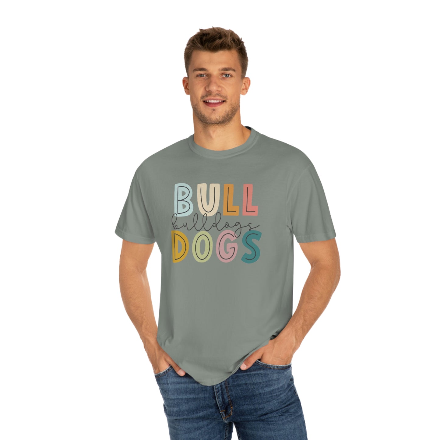 Bulldogs Comfort Colors 1717 Unisex Garment-Dyed T-shirt