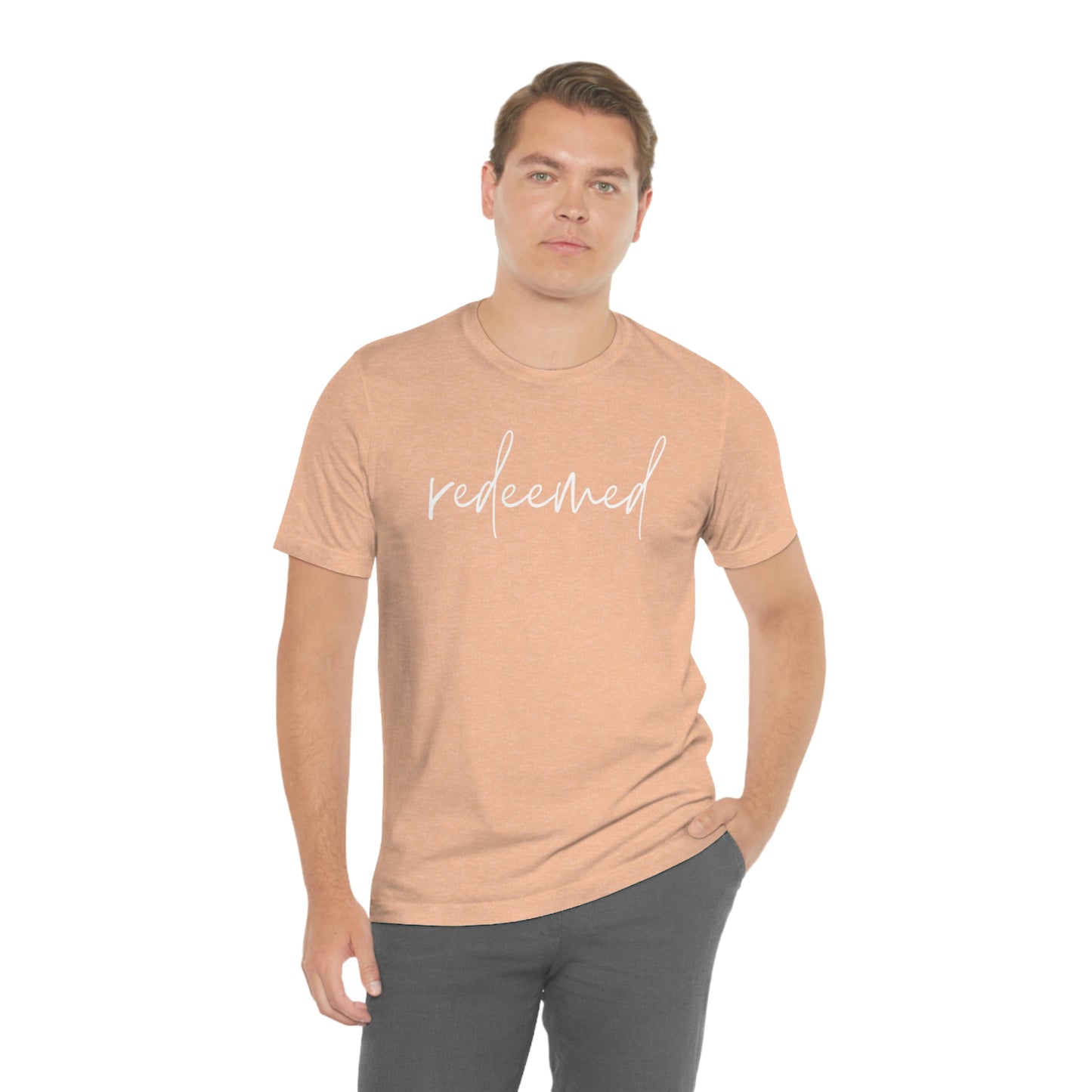 Redeemed Bella+Canvas Unisex Jersey Short Sleeve Tee