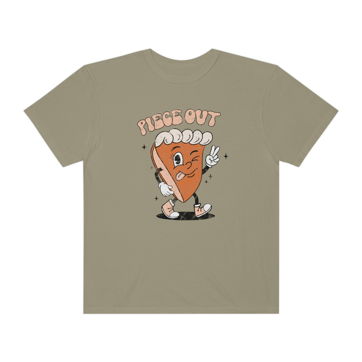 Women's Thanksgiving Shirt Piece Out Unisex Garment-Dyed T-shirt