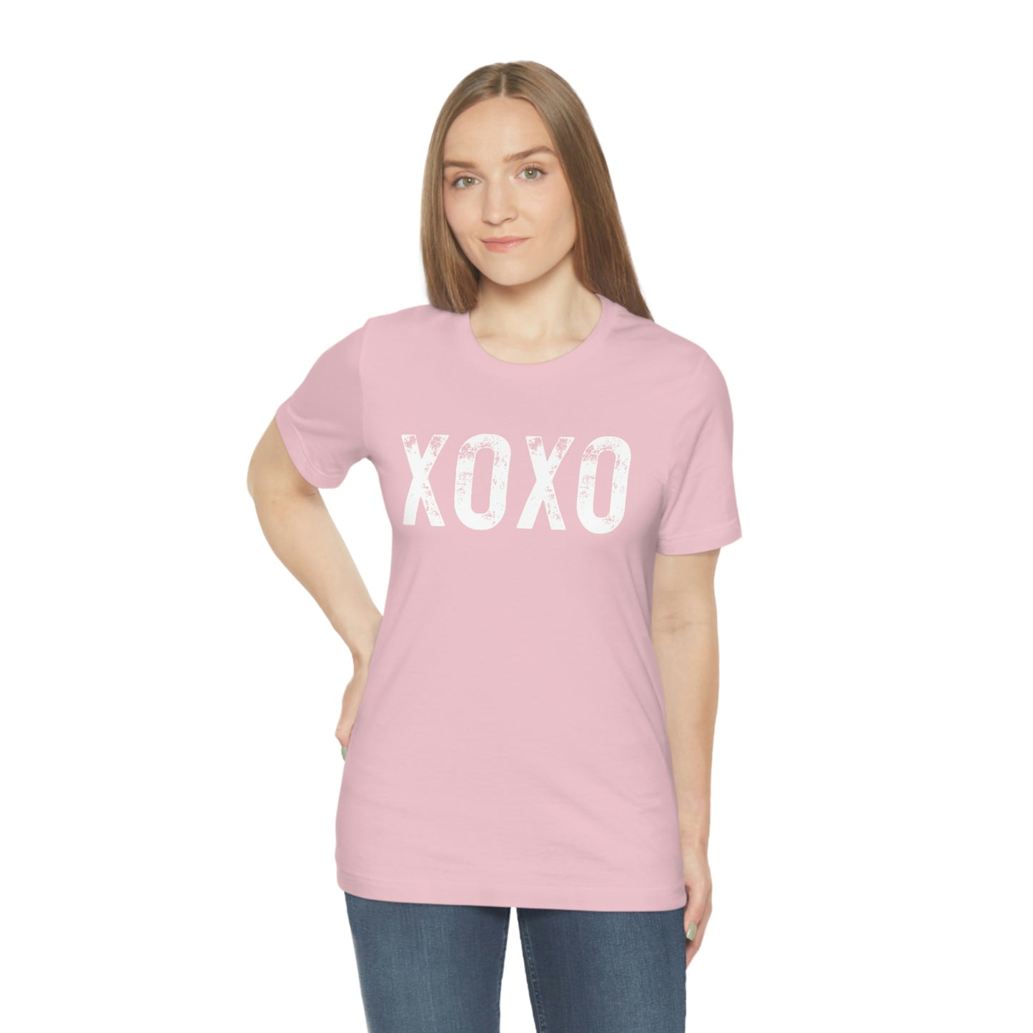 XOXO Valentine Shirt Unisex Jersey Short Sleeve Tee